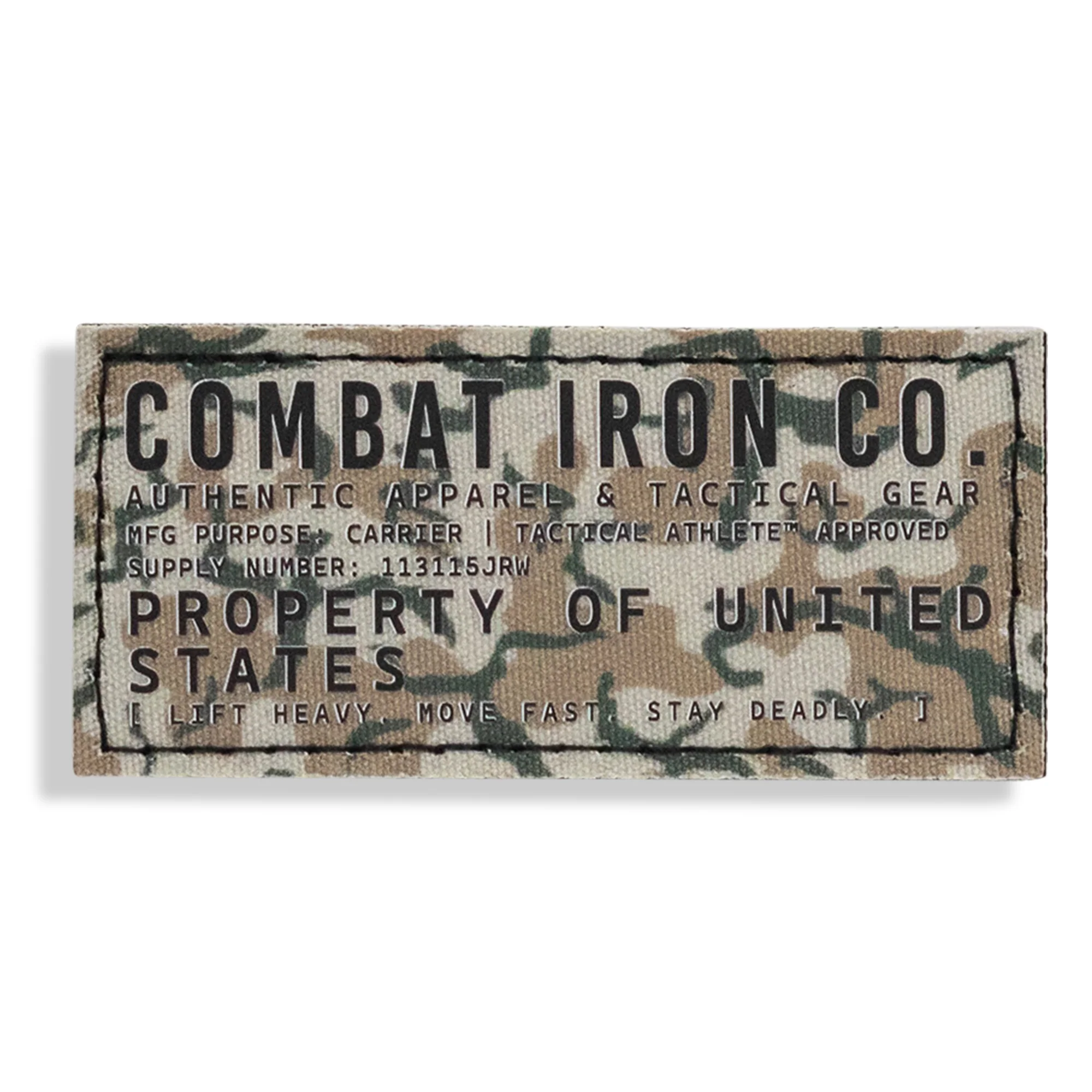 Combat Iron Co. Authentic Brand Velcro Patch - Image 16