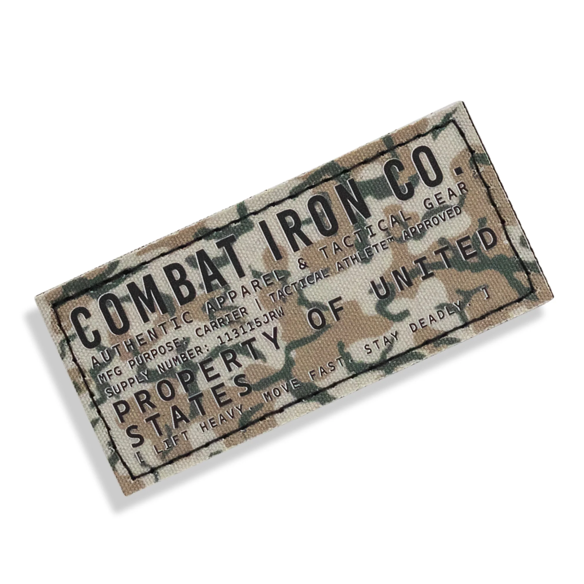 Combat Iron Co. Authentic Brand Velcro Patch - Image 18