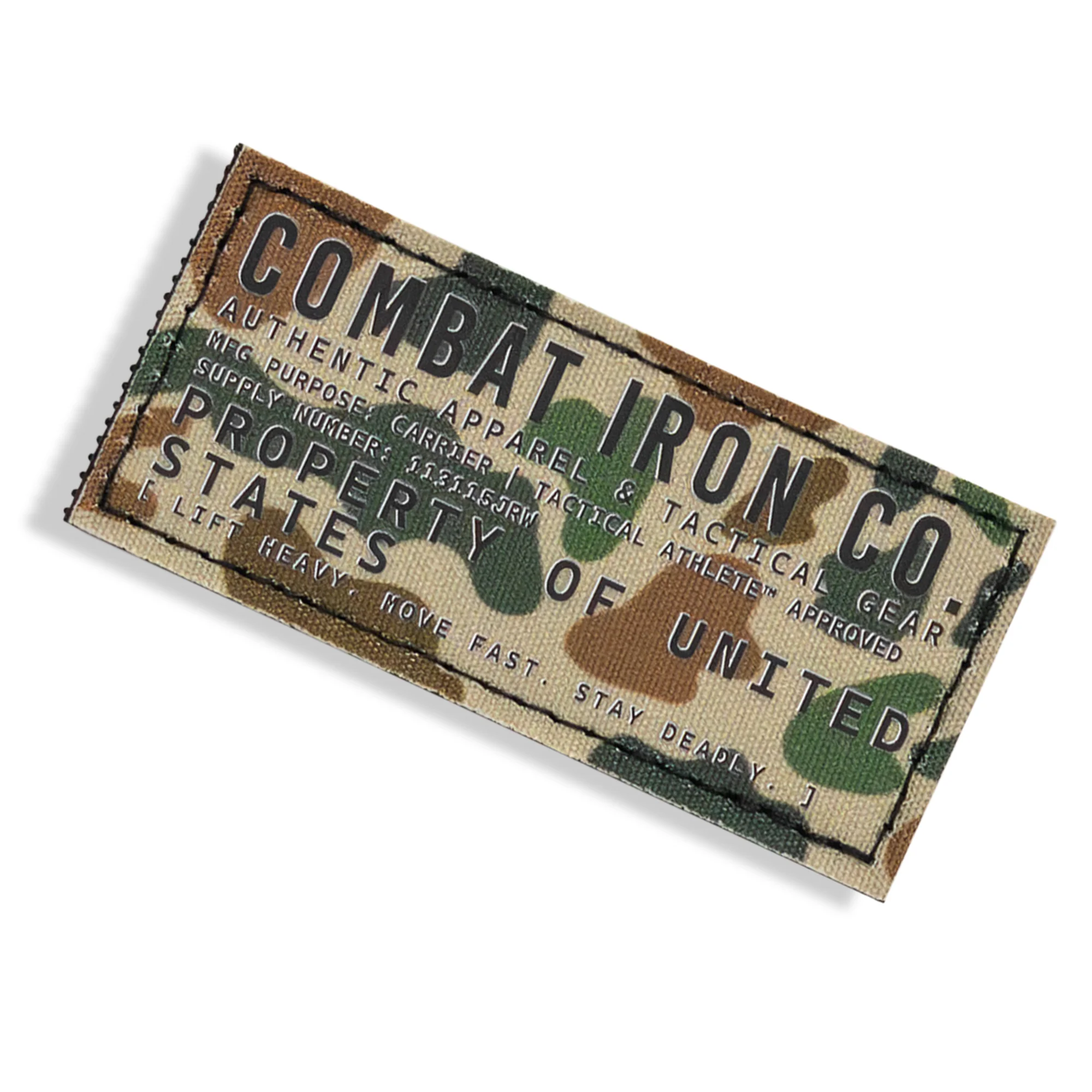 Combat Iron Co. Authentic Brand Velcro Patch - Image 3