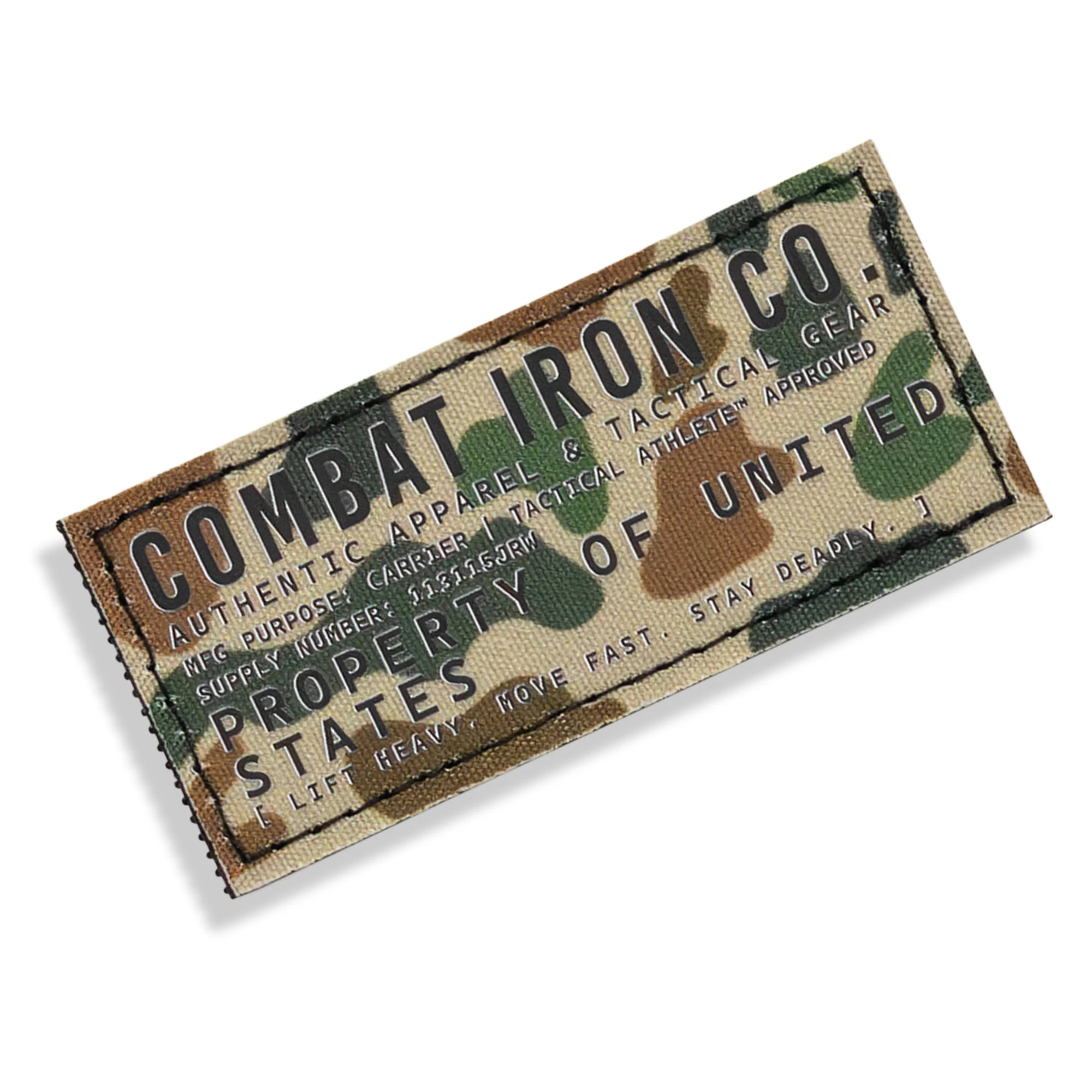 Combat Iron Co. Authentic Brand Velcro Patch - Image 4