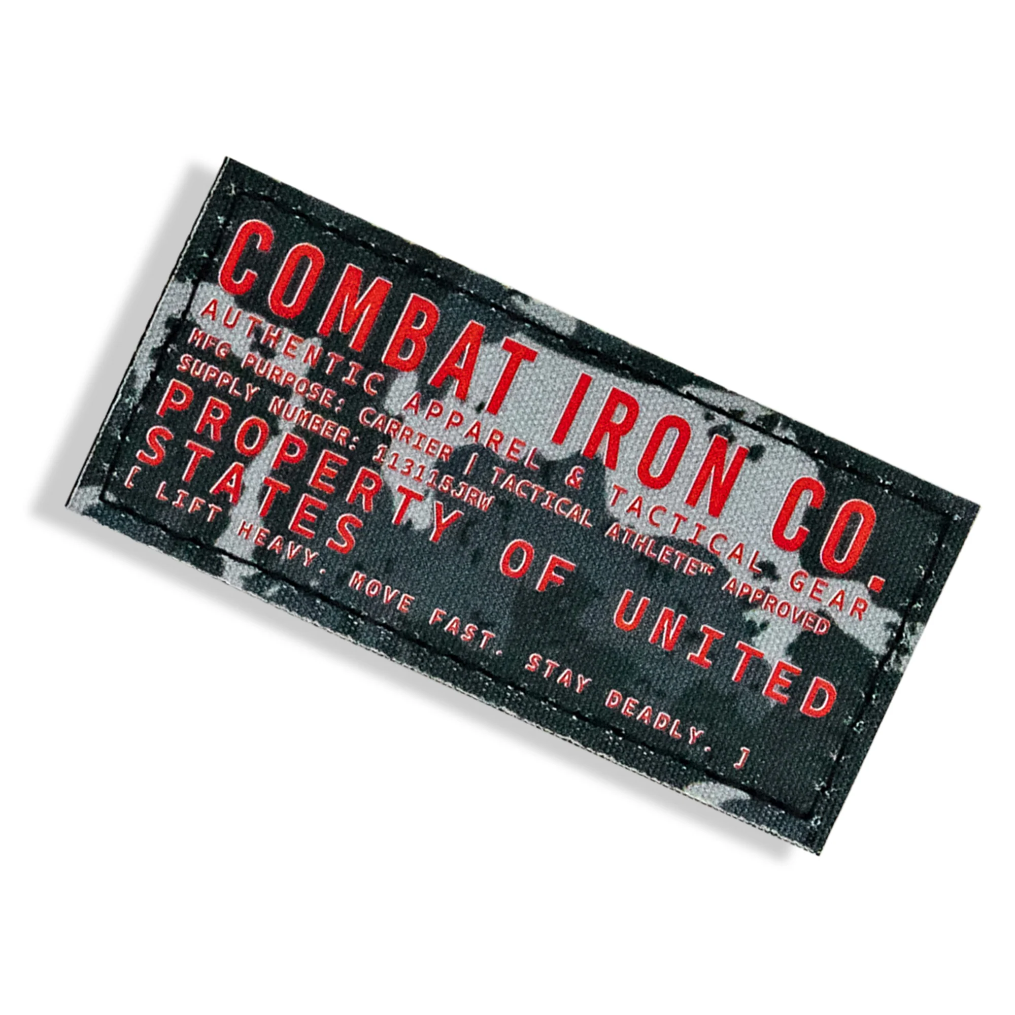 Combat Iron Co. Authentic Brand Velcro Patch - Image 9