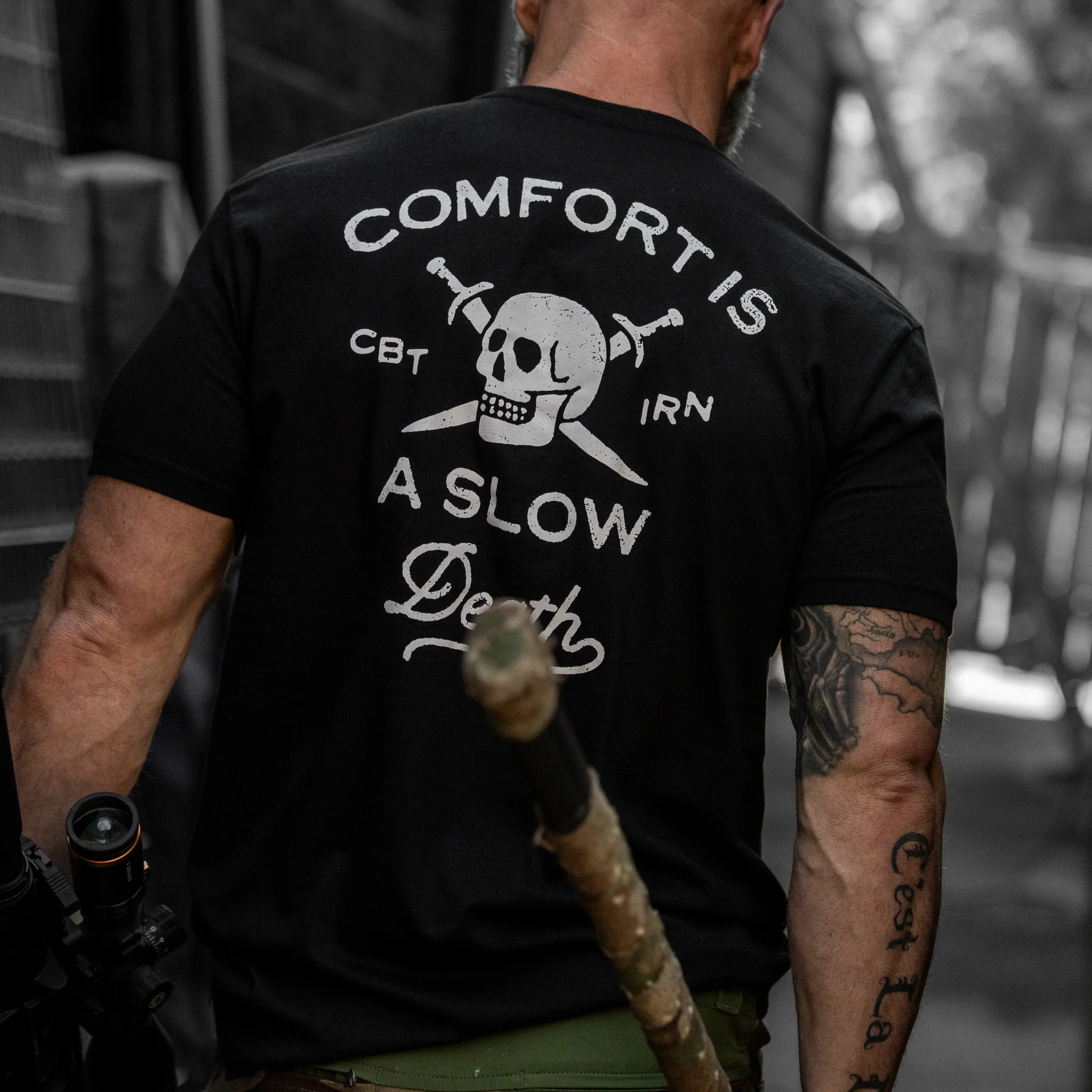 Comfort Is A Slow Death Men's T-Shirt - Image 13