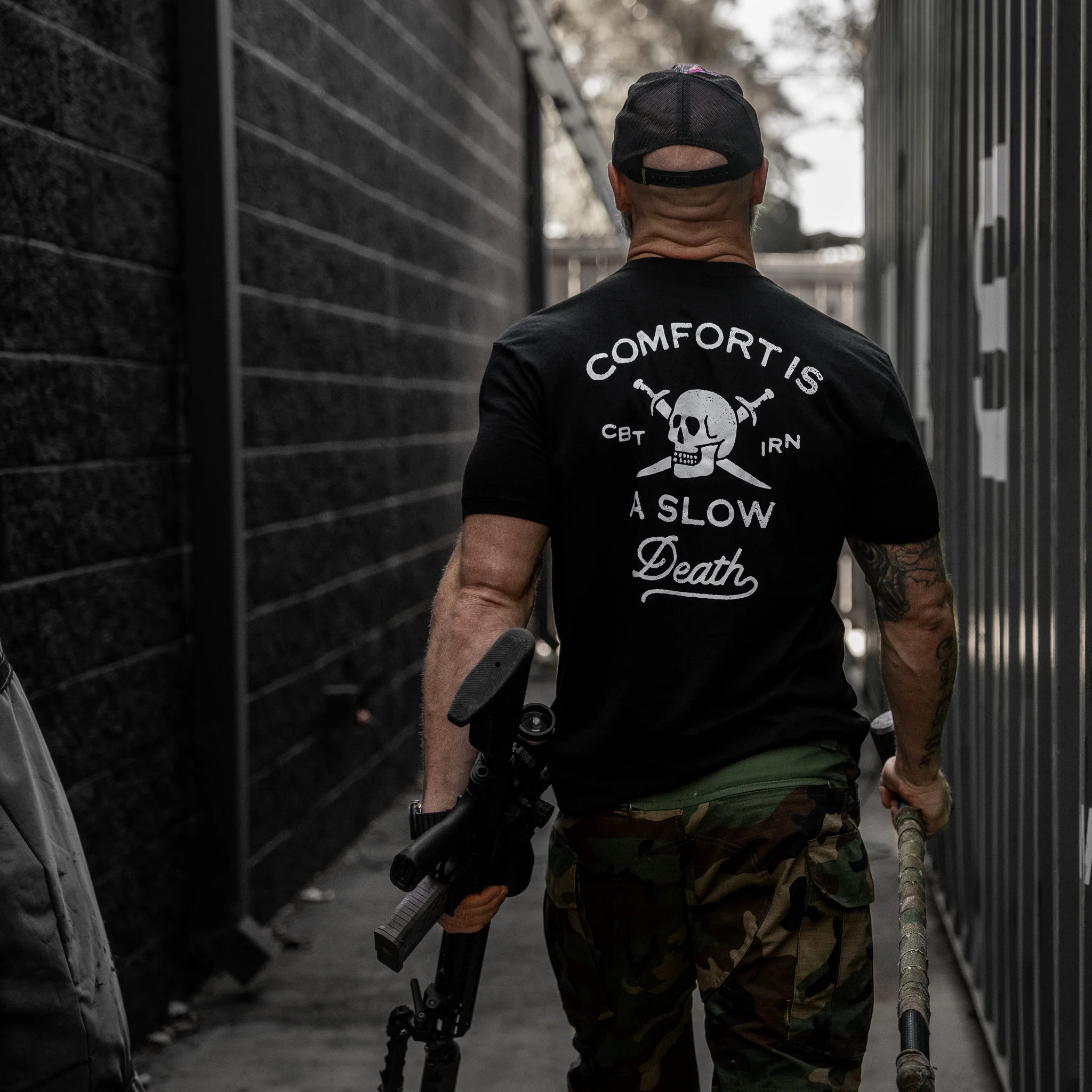 Comfort Is A Slow Death Men's T-Shirt - Image 14