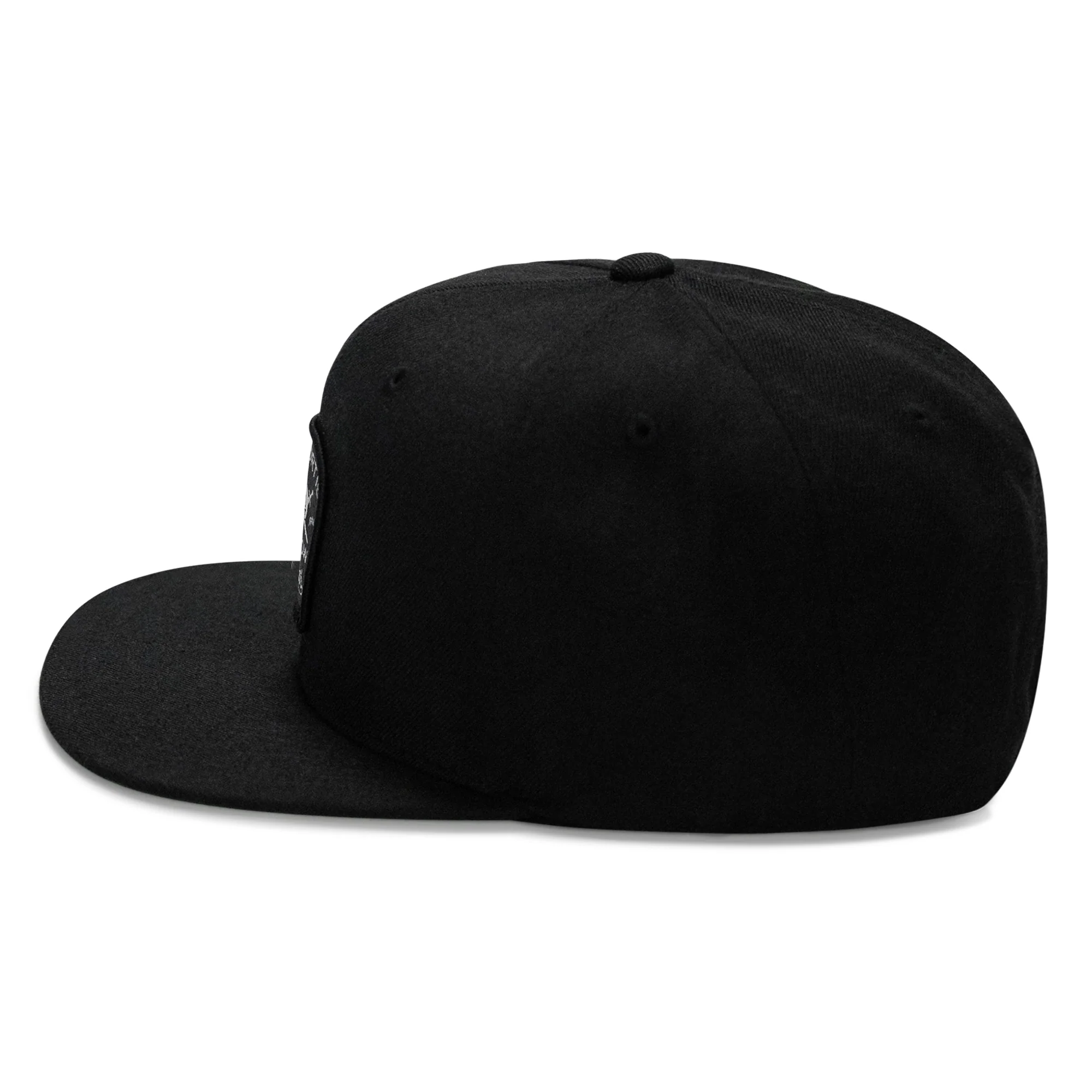 Comfort Is A Slow Death Patch Flatbill Snapback Hat - Image 4
