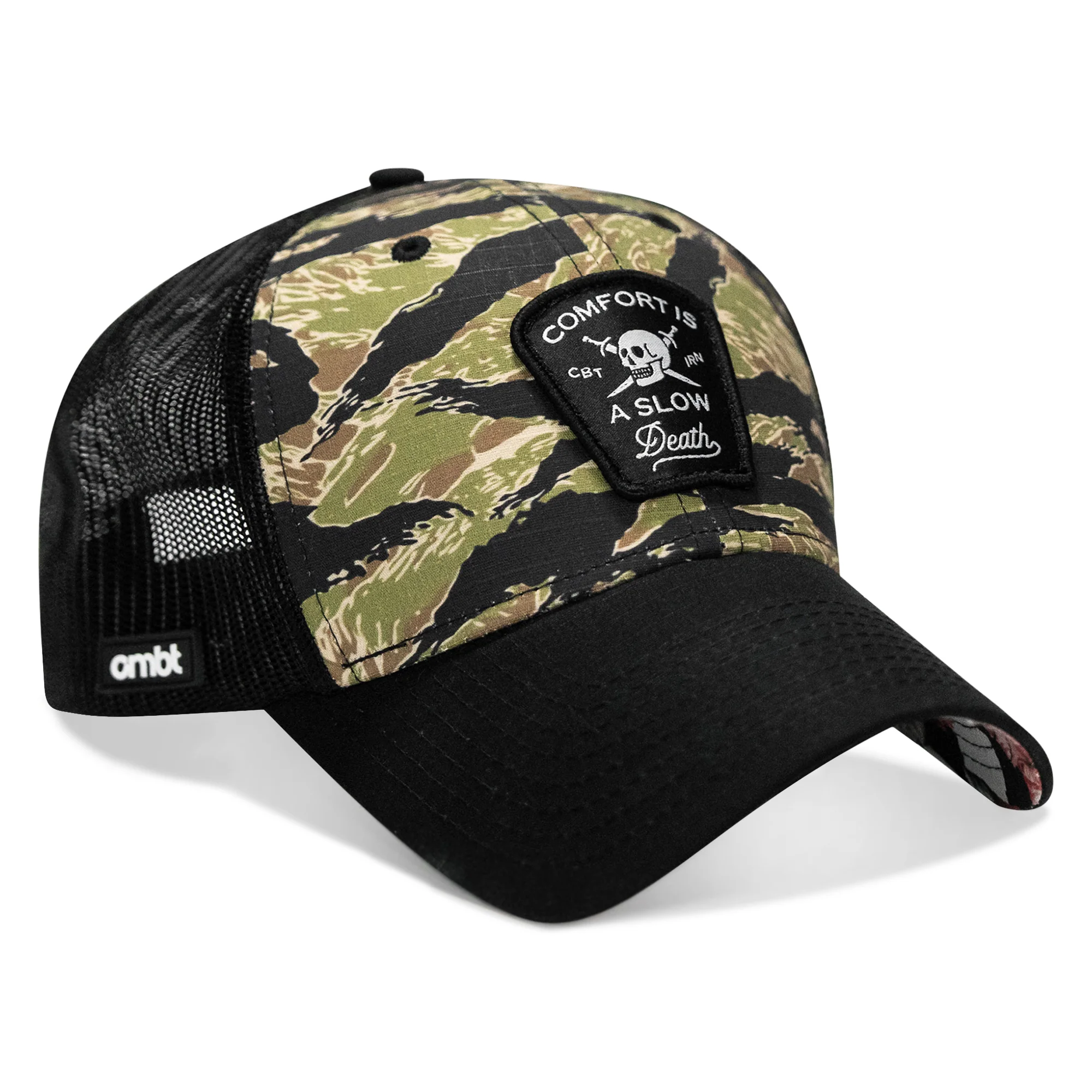 Comfort Is A Slow Death Patch Original Ripstop Snapback Hat - Image 3
