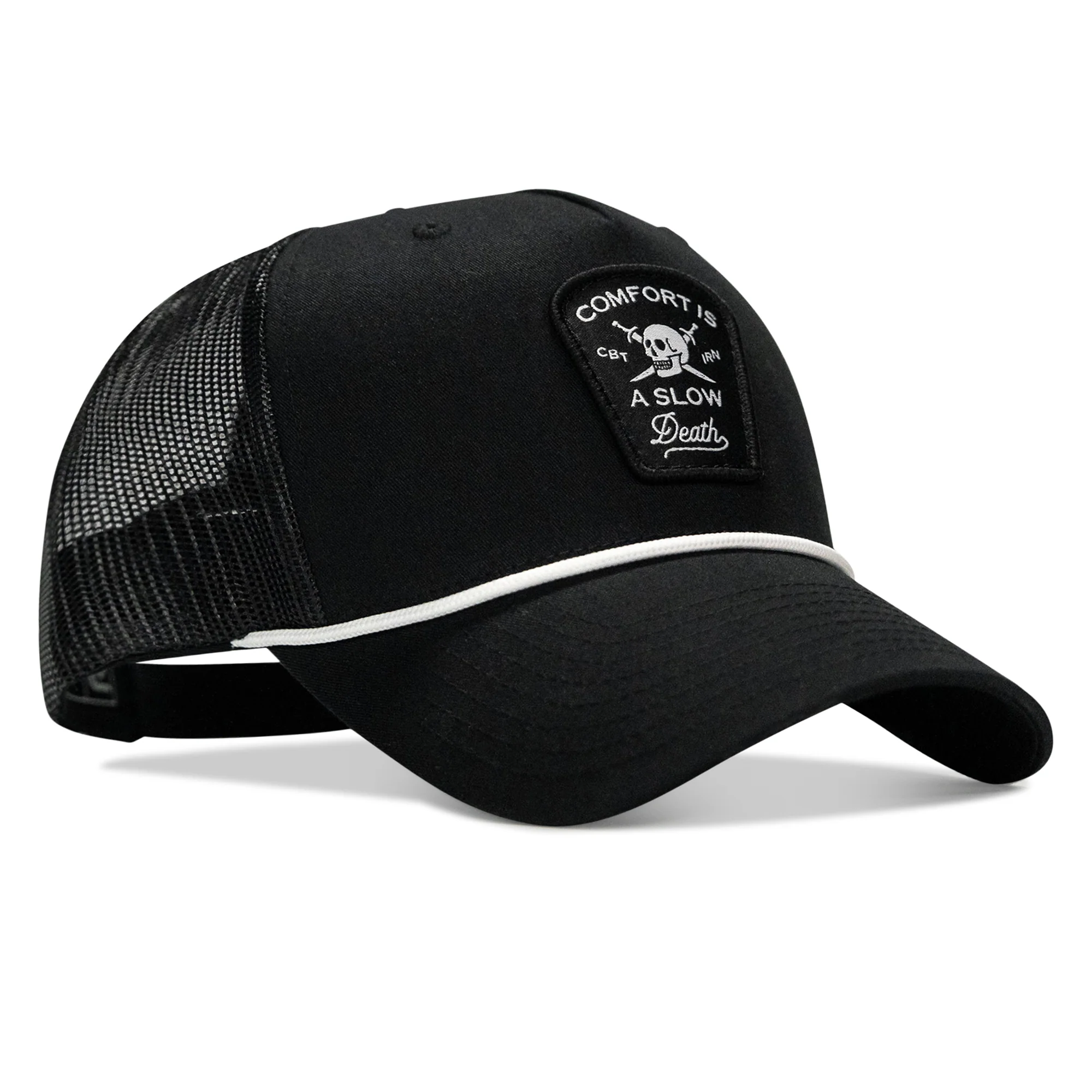 Comfort Is A Slow Death Patch Rope Snapback - Image 3