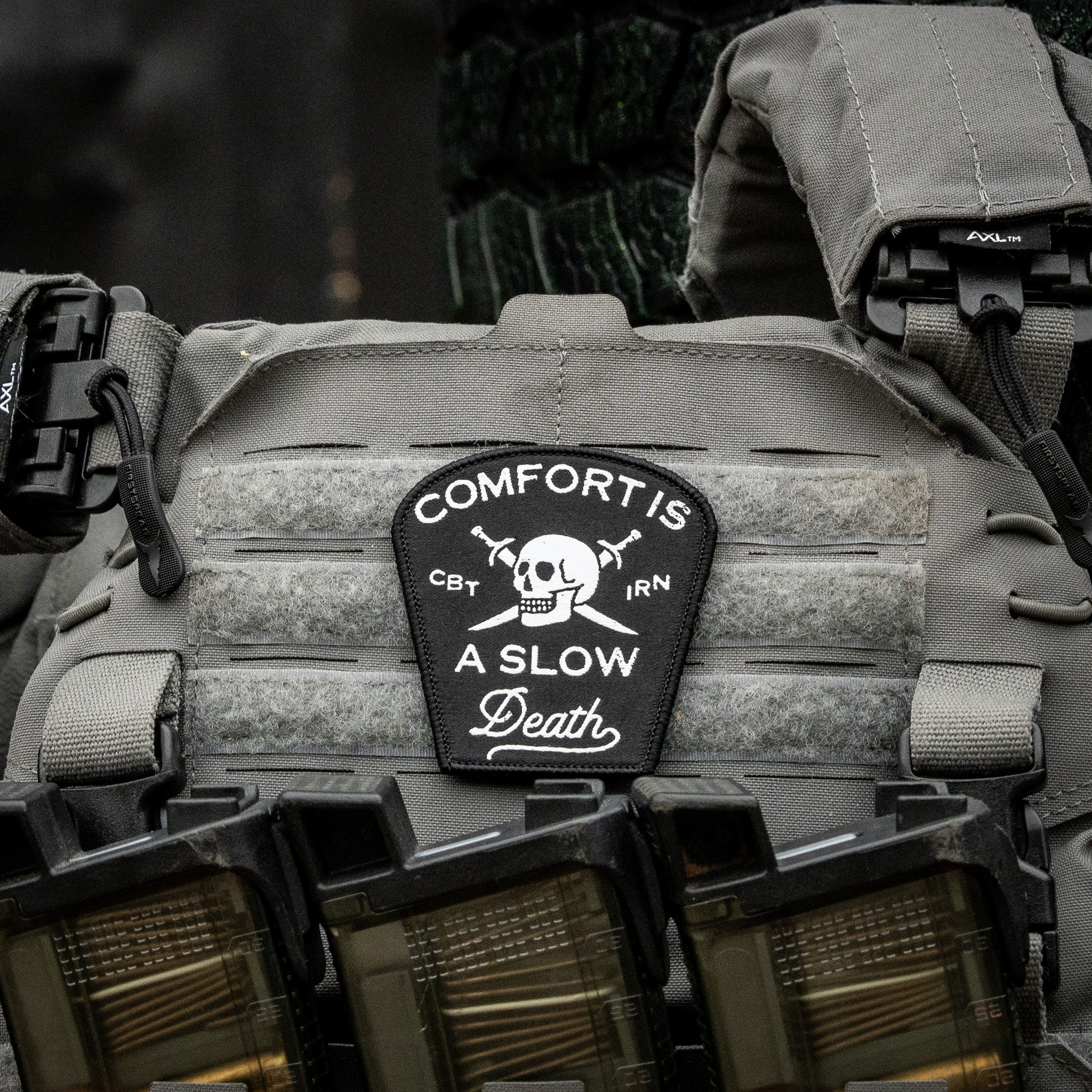 Comfort Is a Slow Death Velcro Patch - Image 2