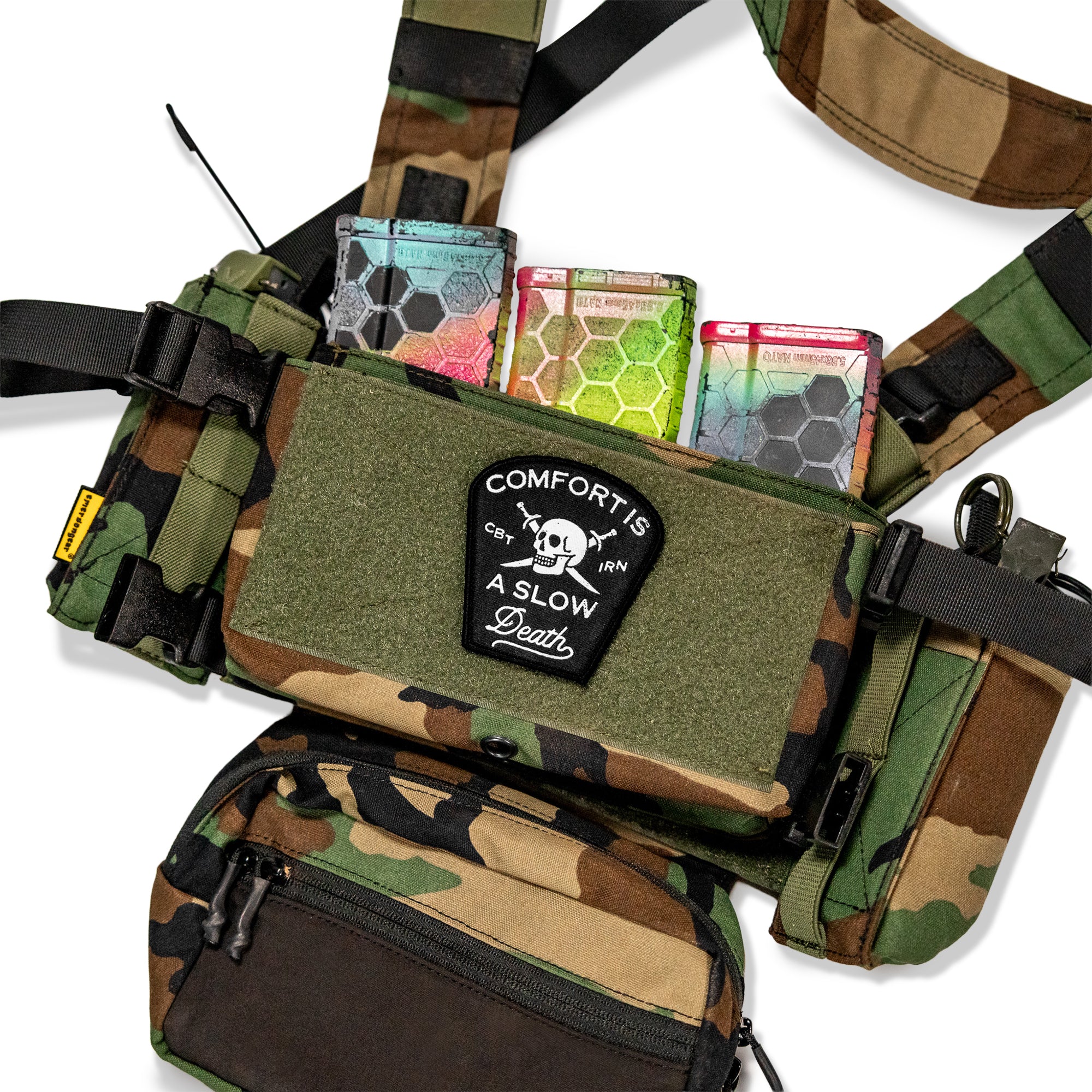 Comfort Is a Slow Death Velcro Patch - Image 6