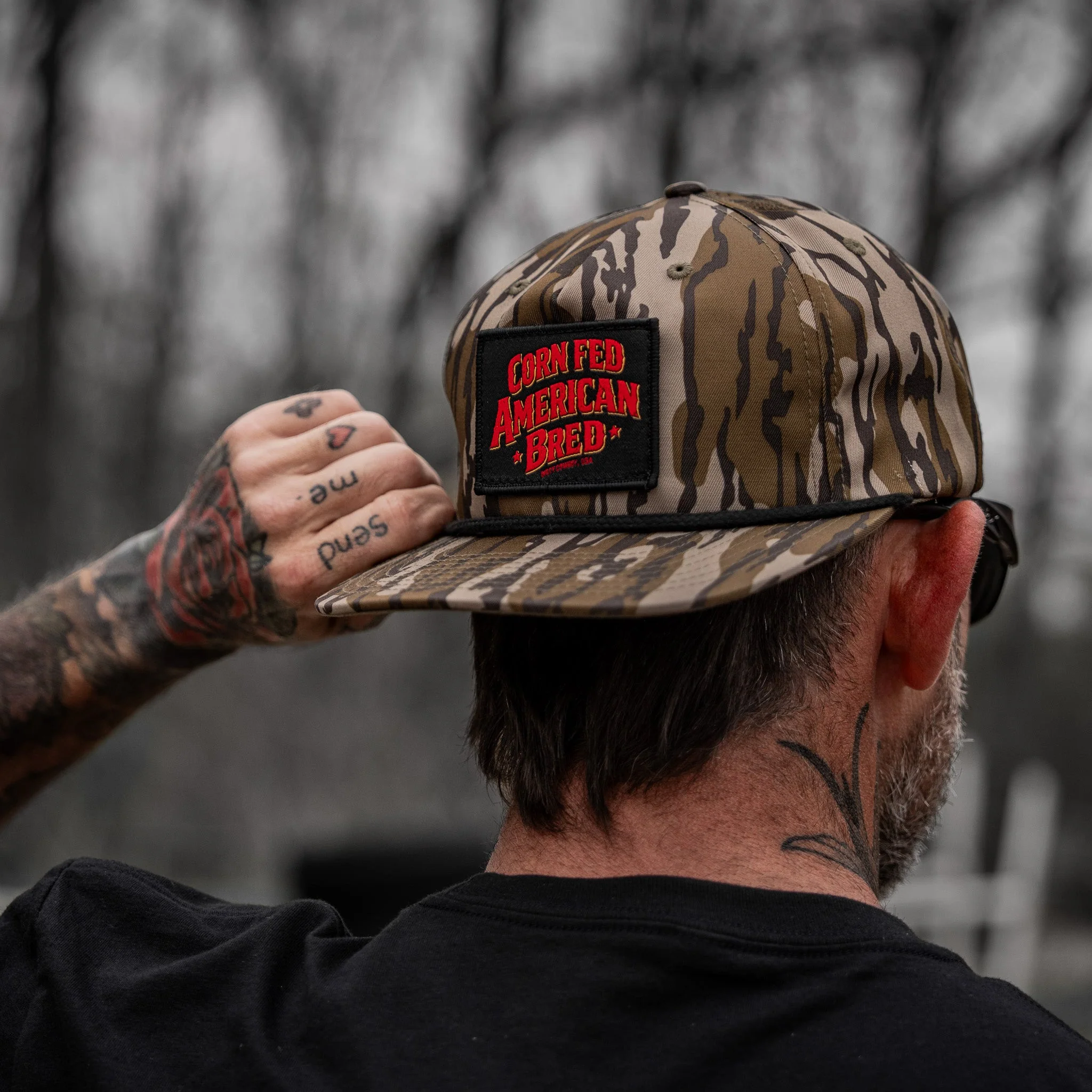 Corn Fed. American Bred. Patch Flatbill Snapback - Image 17