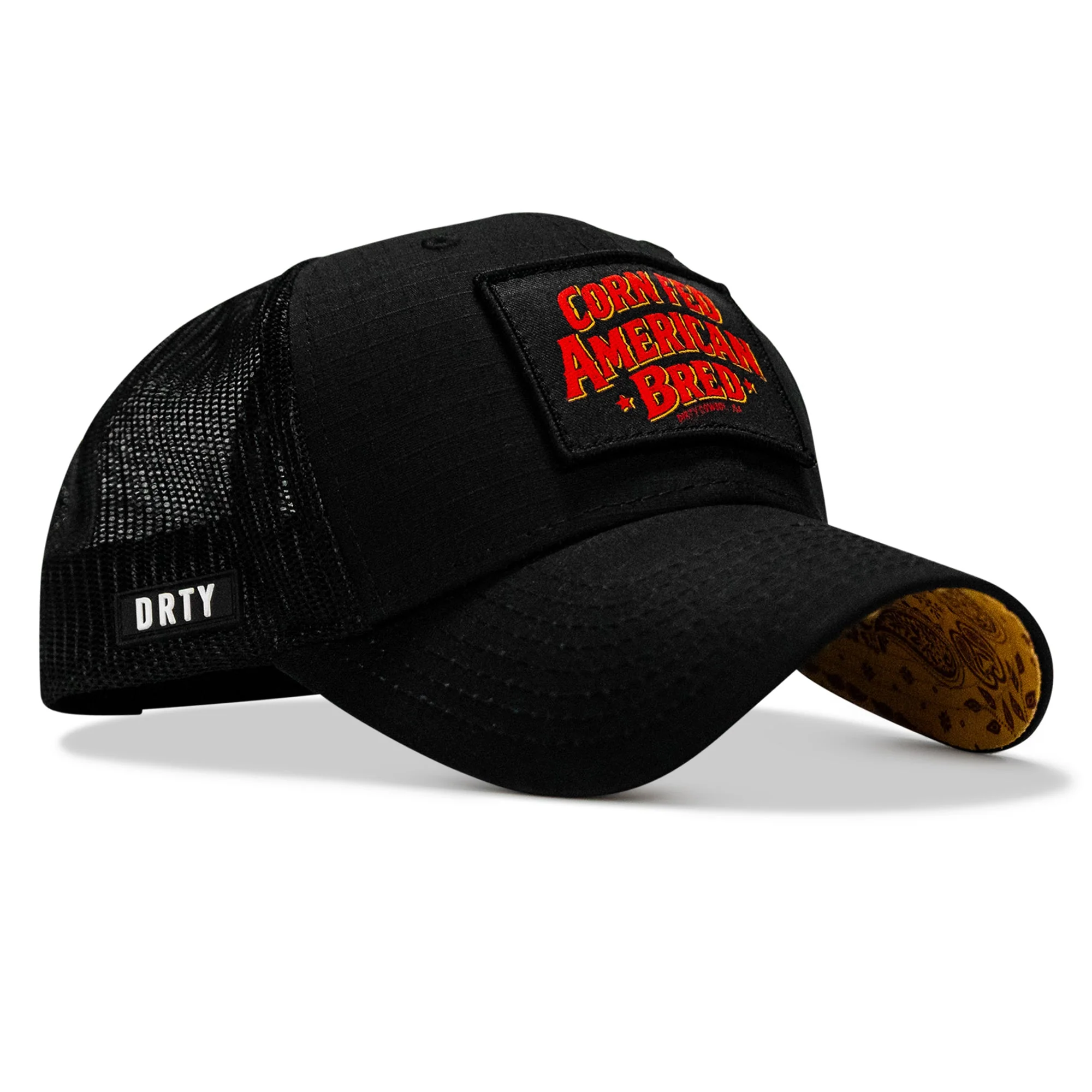 Corn Fed. American Bred. Patch Original Ripstop Classic Snapback Hat - Image 4
