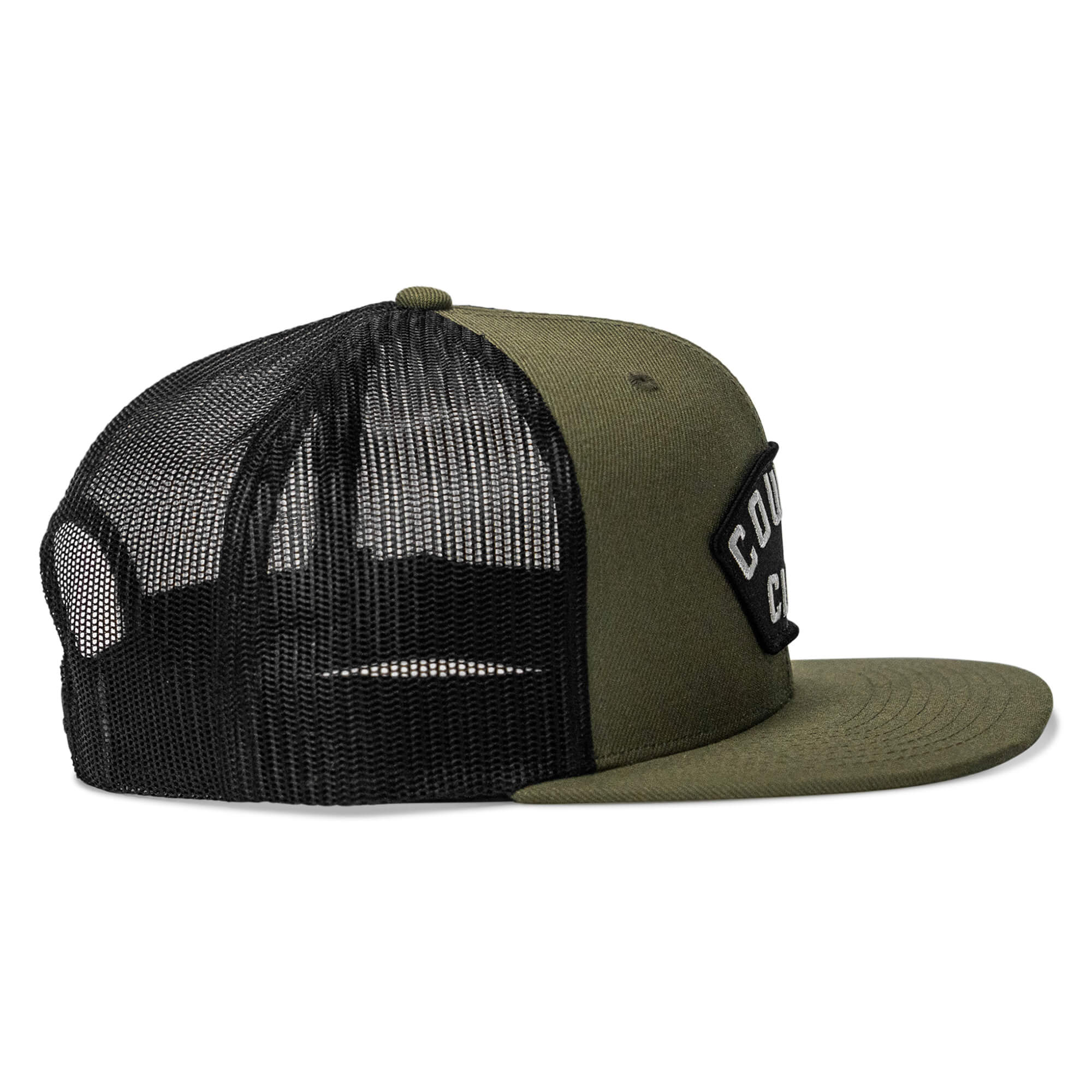 Cowboy Club Patch Flatbill Snapback Hat - Image 9