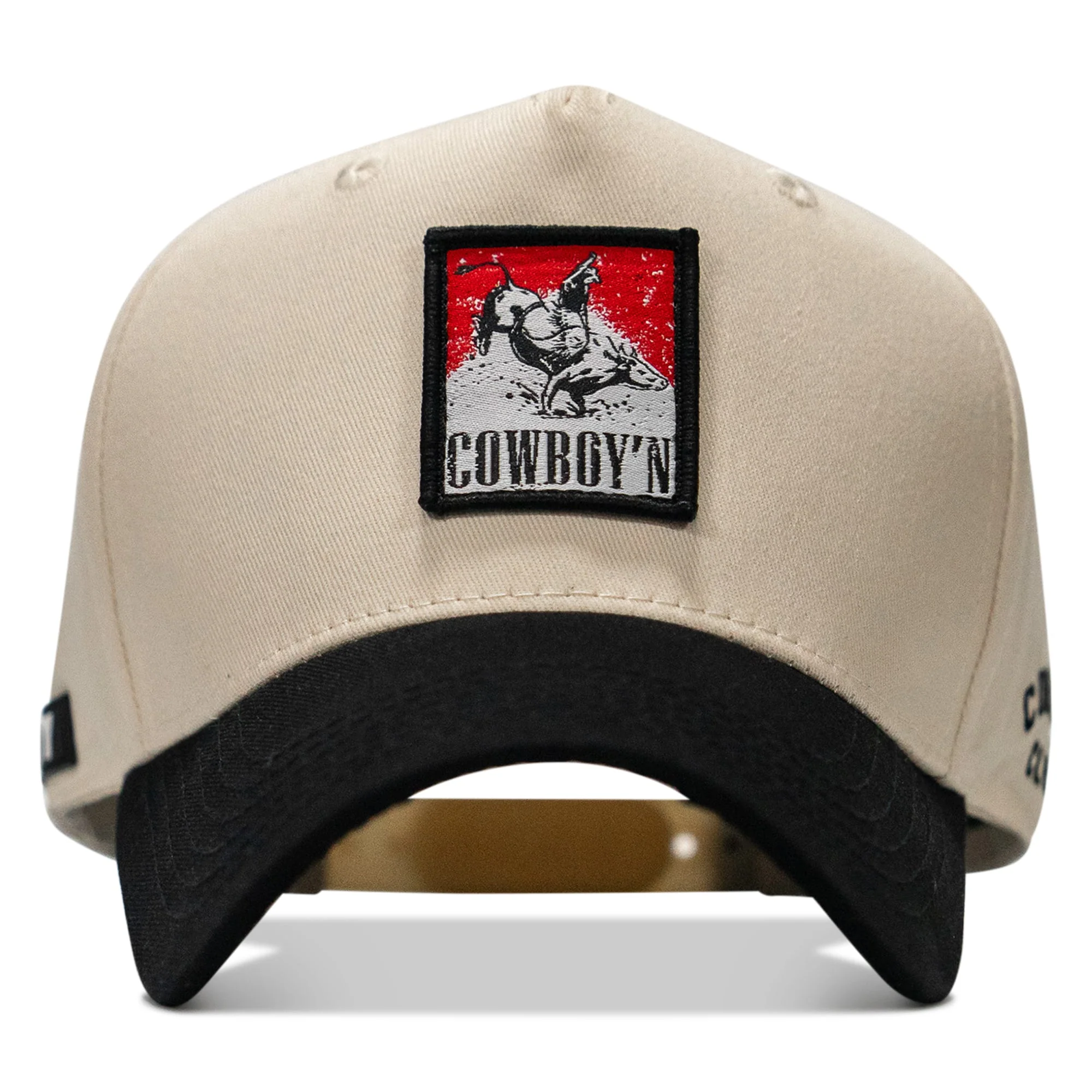 Cowboy'n Buck'n Patch 5 Panel Workhorse Snapback