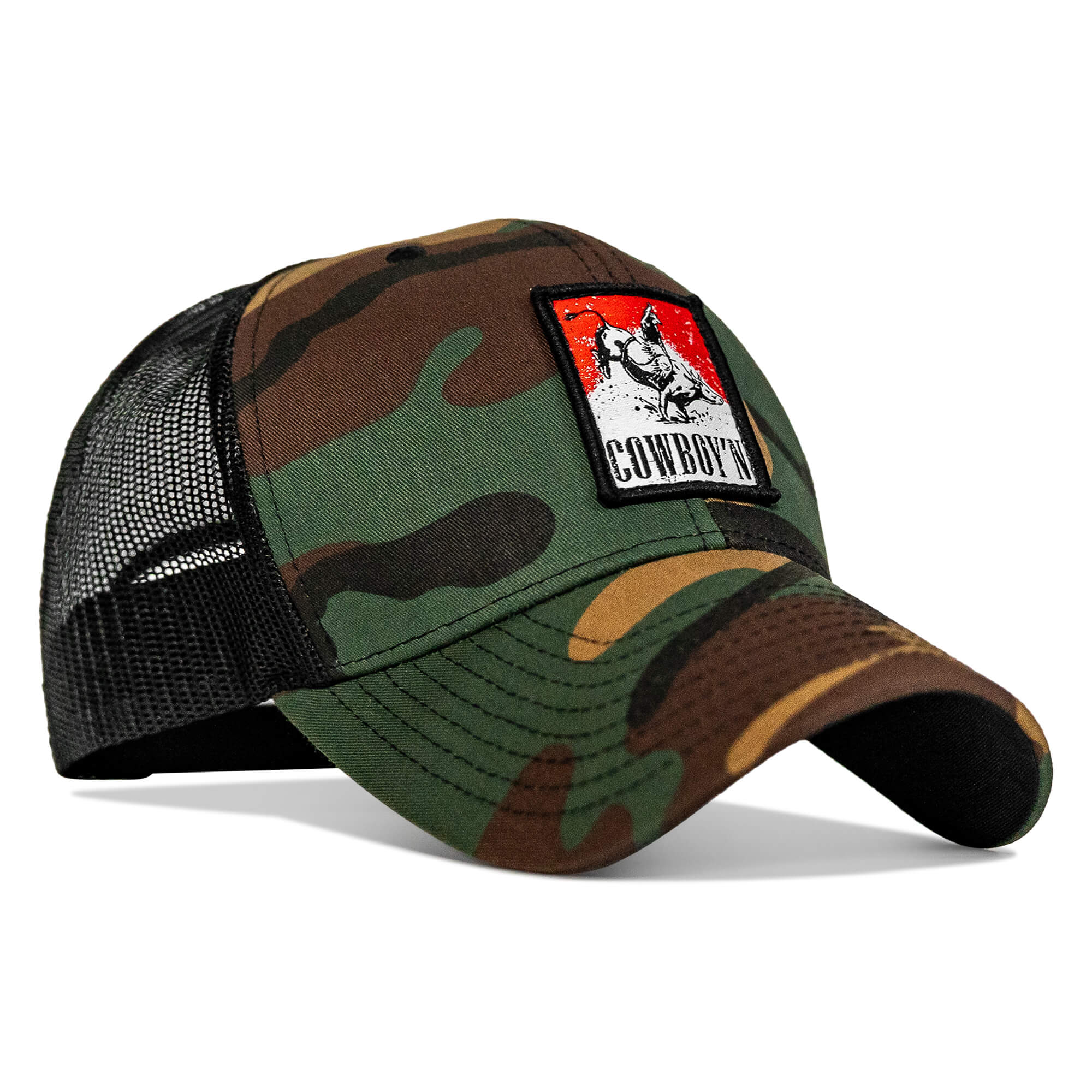 Cowboy'n Knuck If You Buck Patch SnapBack - Image 15