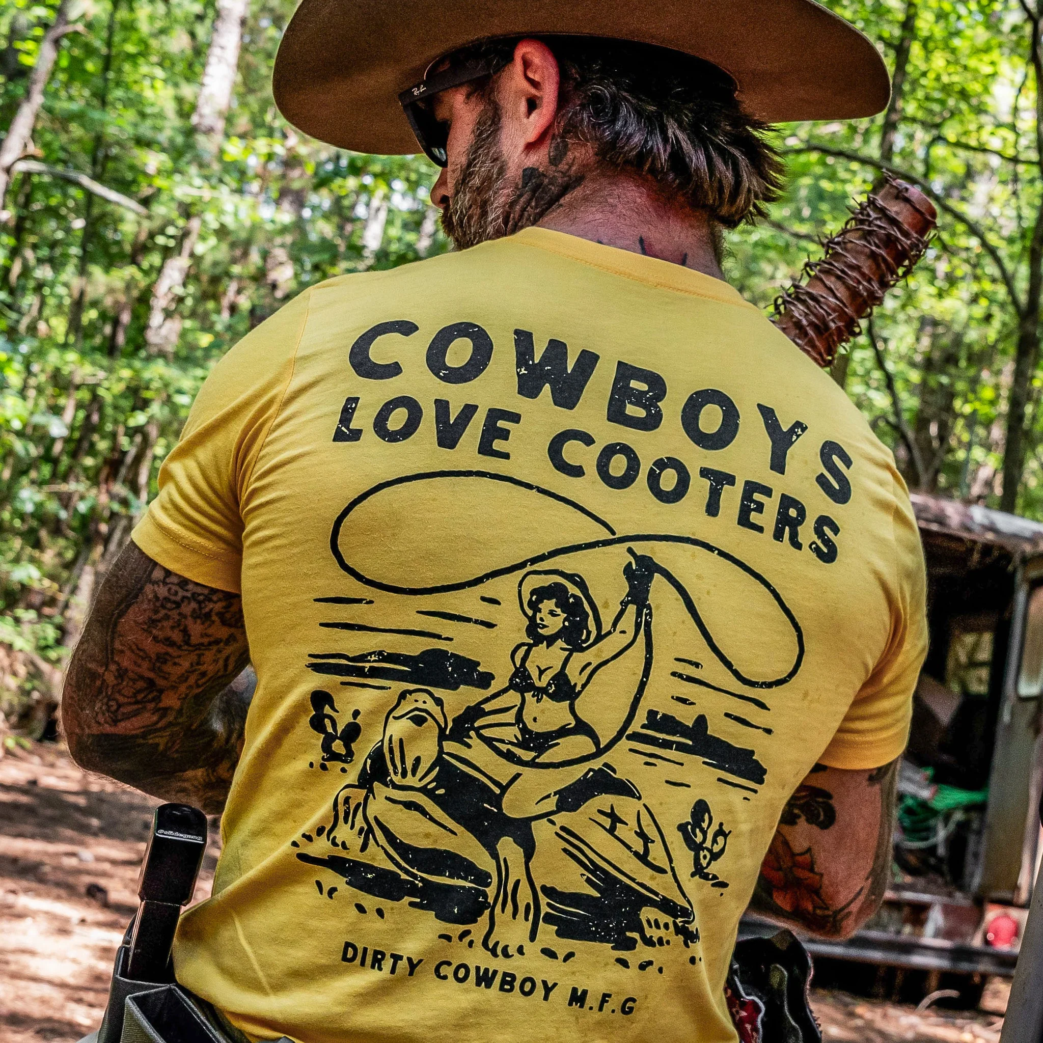 Cowboys Love Cooters Men's T-Shirt - Image 11