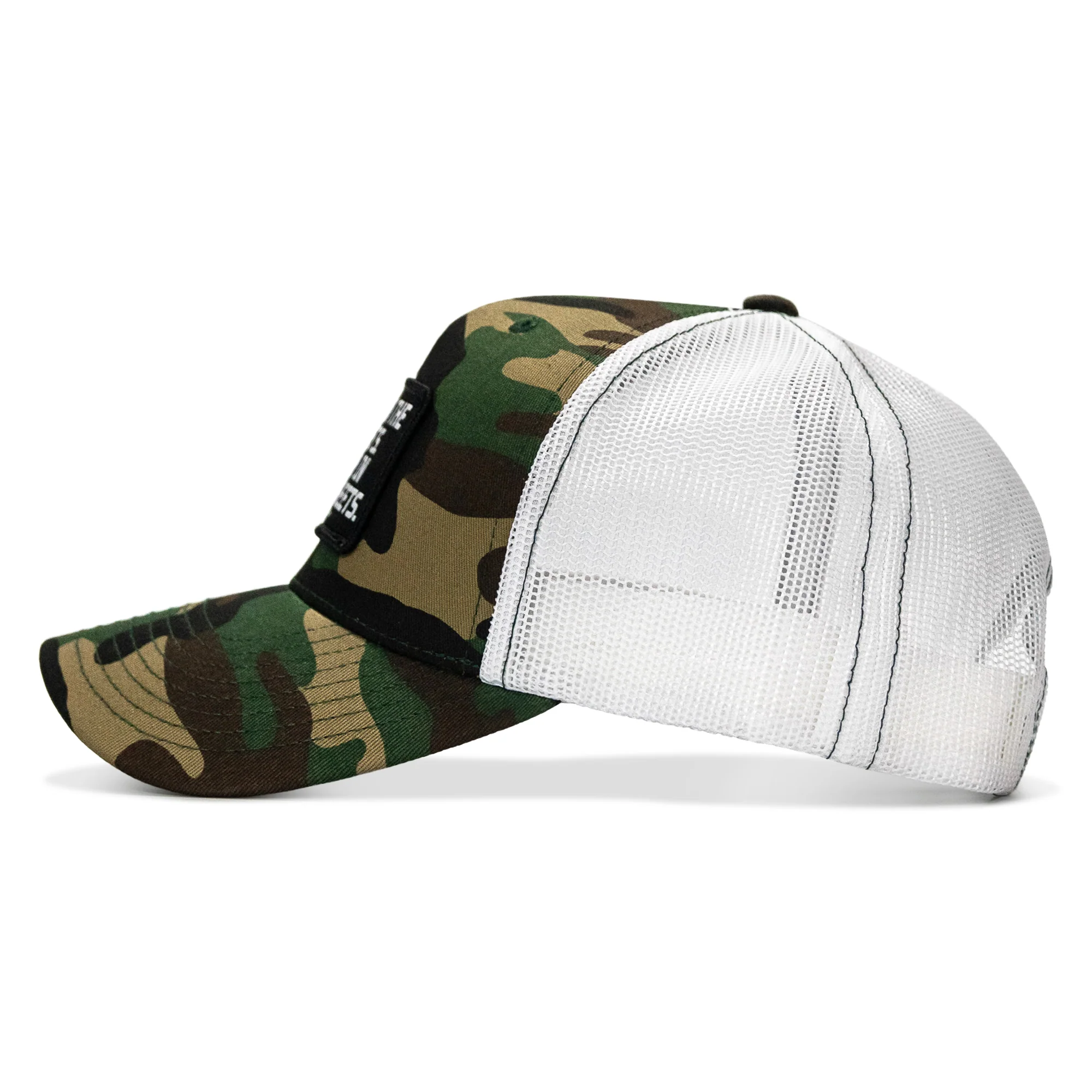 Dad In The Streets. Daddy In The Sheets. Black Patch Snapback Hat - Image 16