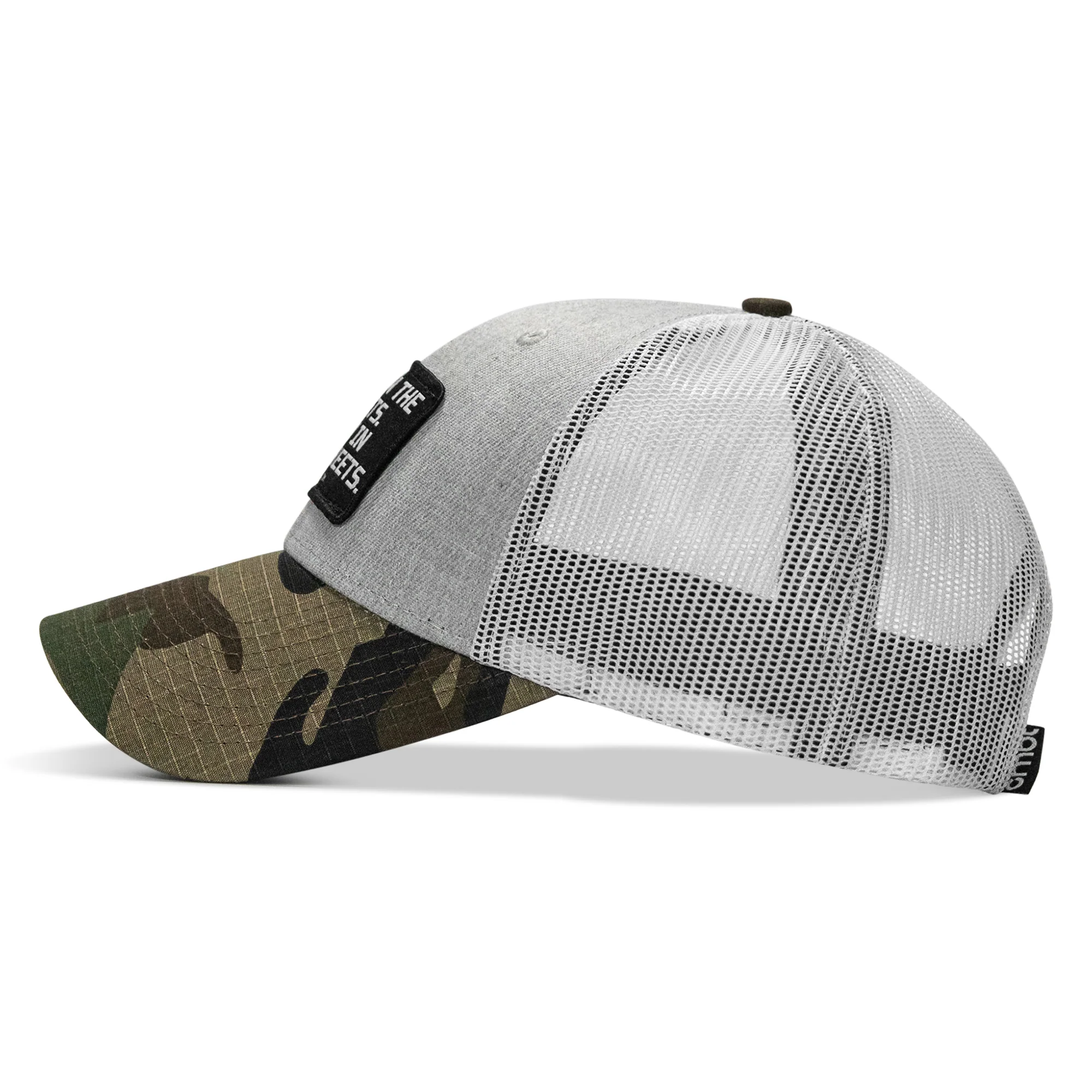 Dad In The Streets. Daddy In The Sheets. Black Patch Snapback Hat - Image 66