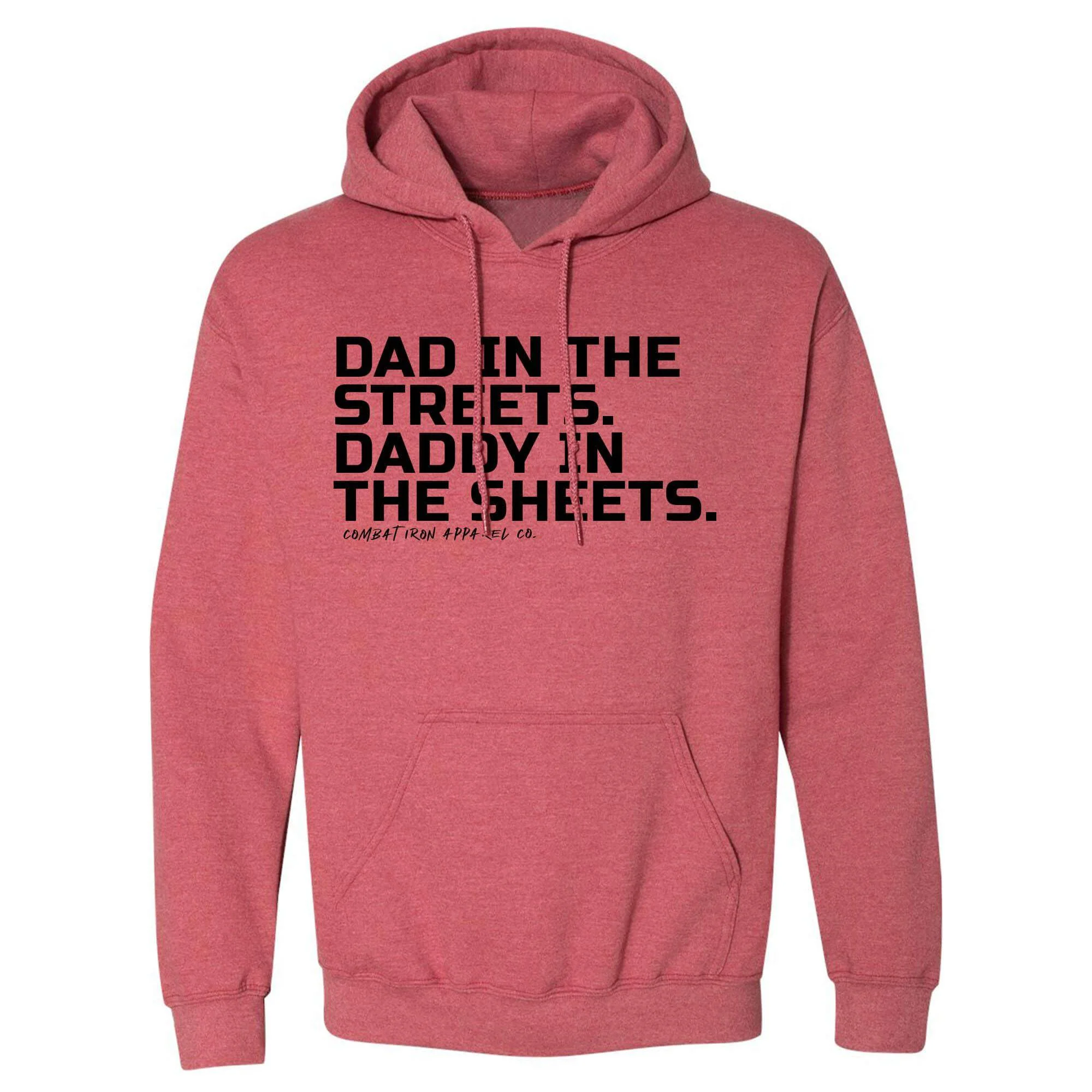 Dad In The Streets. Daddy In The Sheets. Men's Hoodie - Image 4