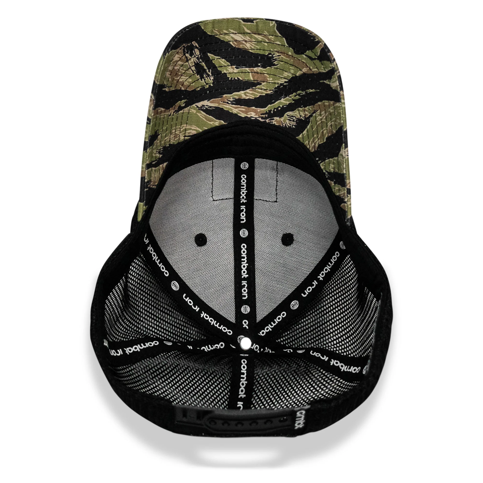 Death Is Promised. Mercy Is Earned Patch Original Ripstop Snapback Hat - Image 7