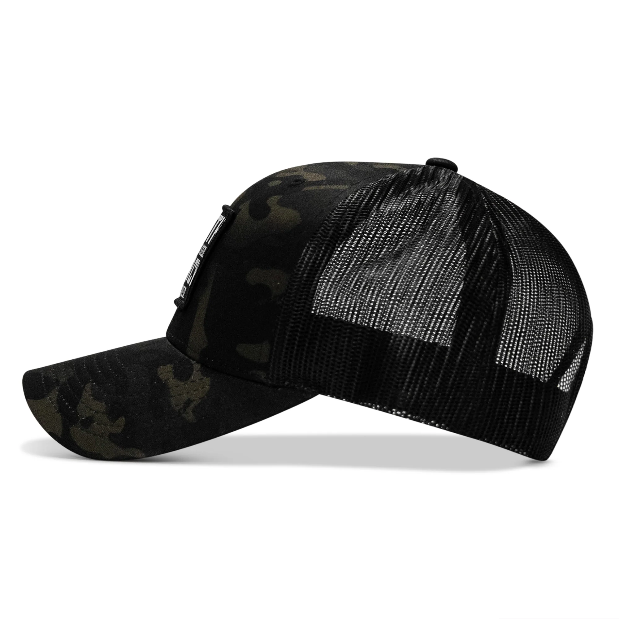Death Is Promised. Mercy Is Earned Patch Snapback Hat - Image 9