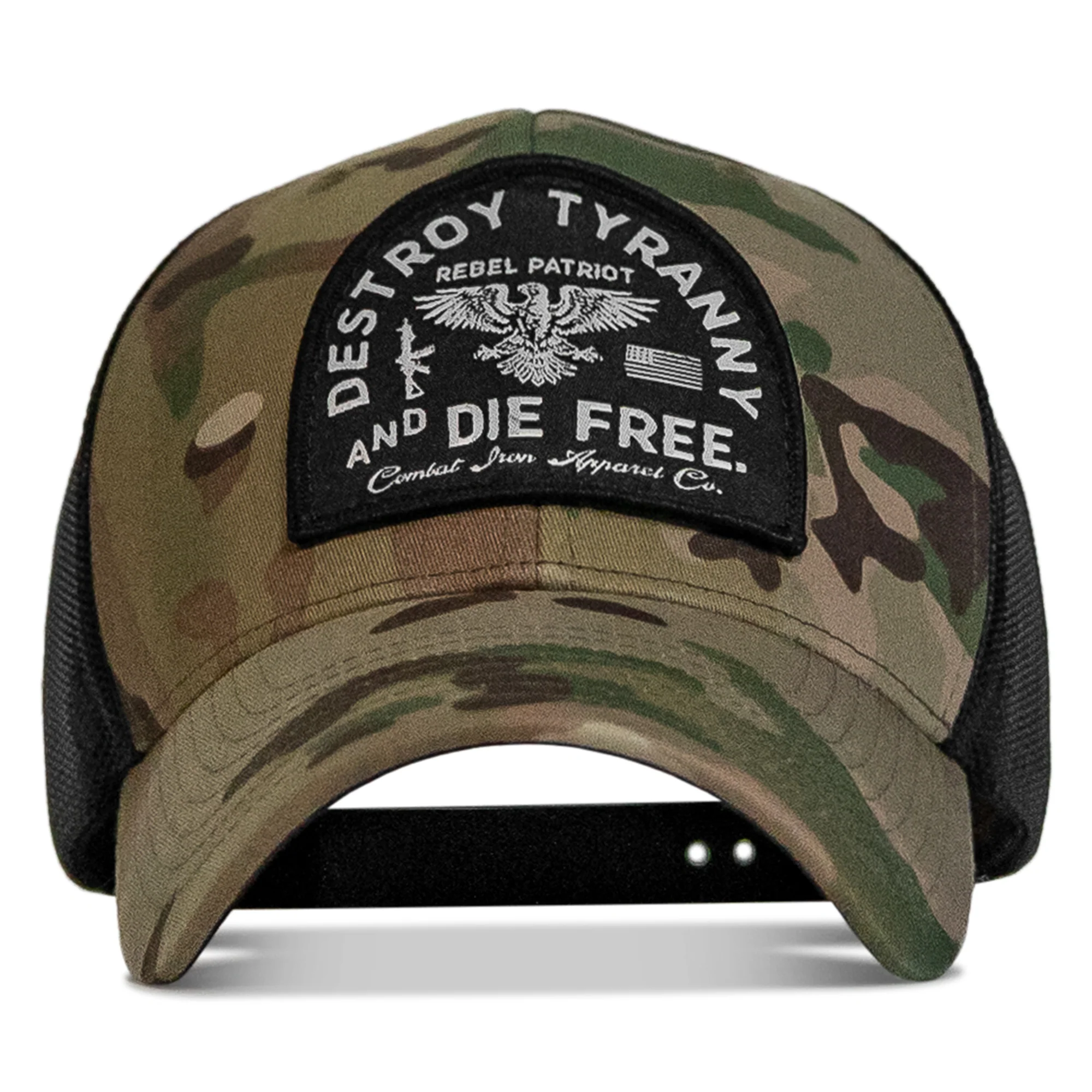 Destroy Tyranny and Die Free Patch Snapback