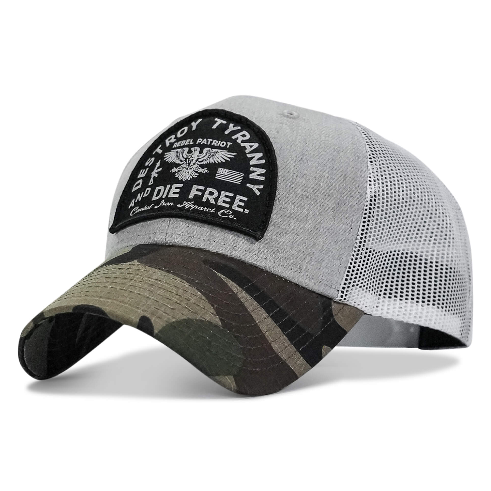 Destroy Tyranny and Die Free Patch Snapback - Image 3
