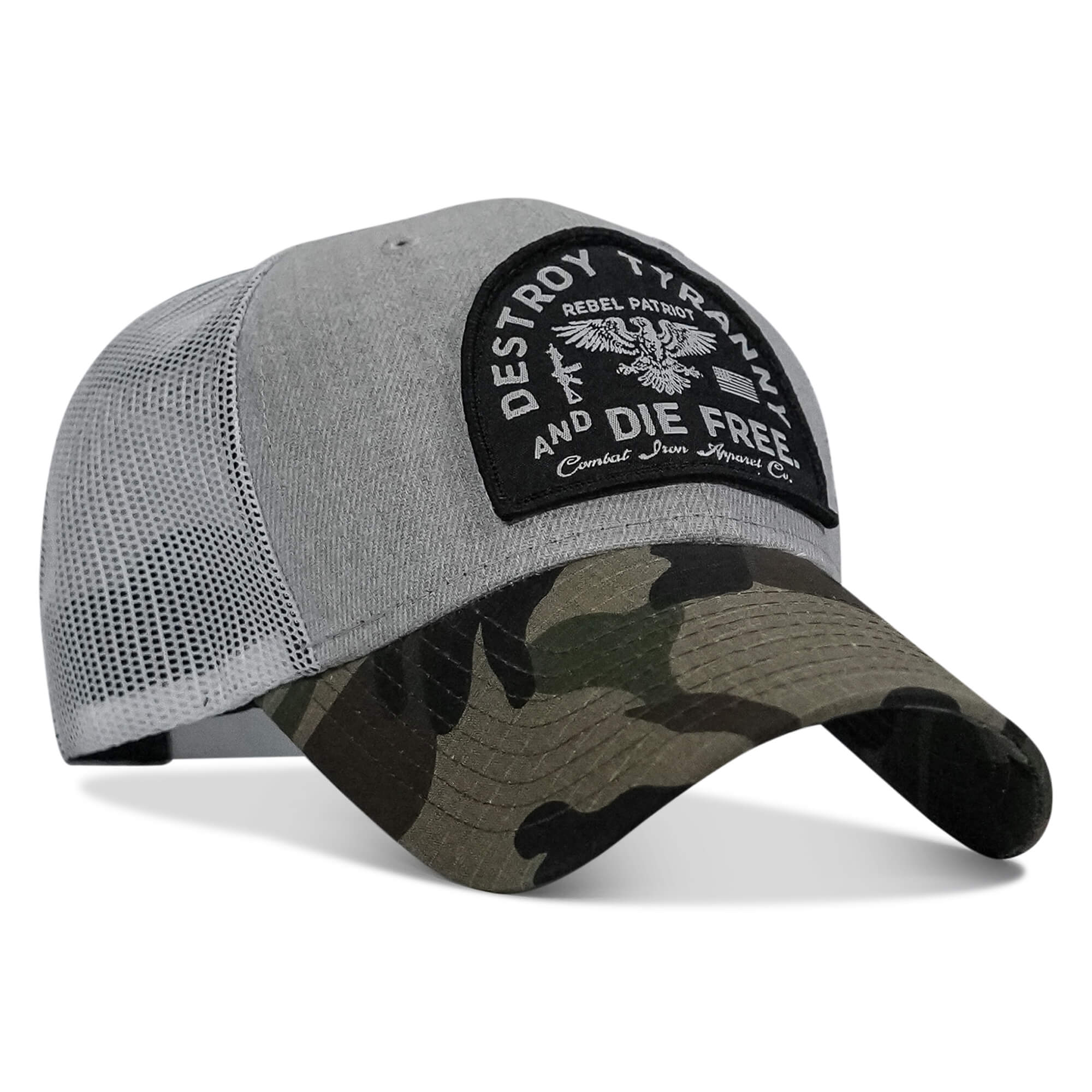 Destroy Tyranny and Die Free Patch Snapback - Image 4