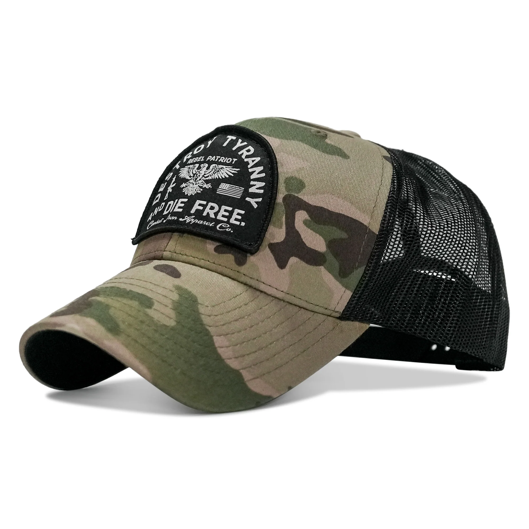 Destroy Tyranny and Die Free Patch Snapback - Image 7