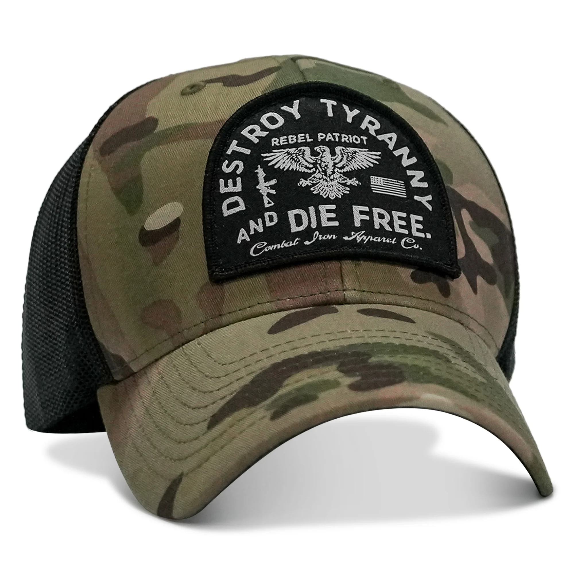 Destroy Tyranny and Die Free Patch Snapback - Image 8