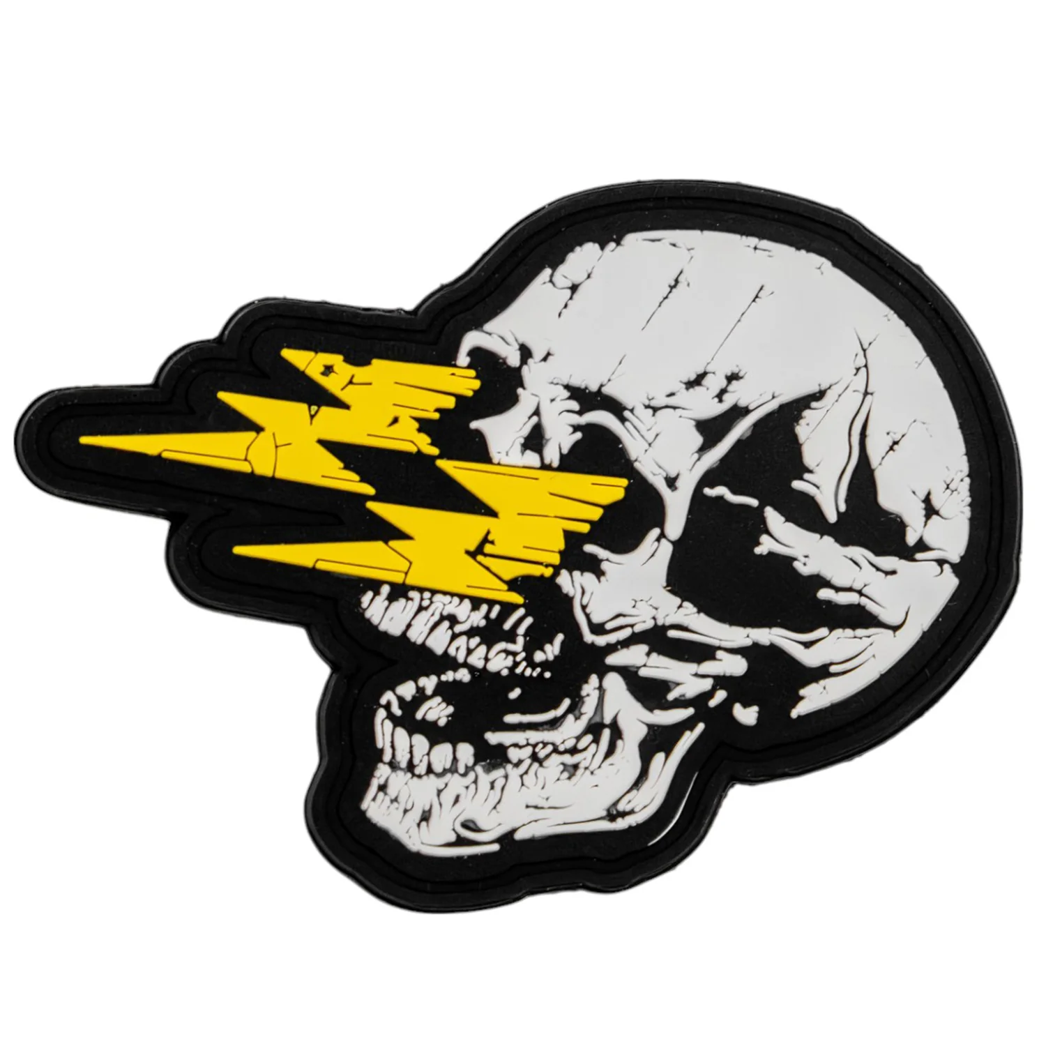 Die with Memories Bolt Skull PVC Patch - Image 5