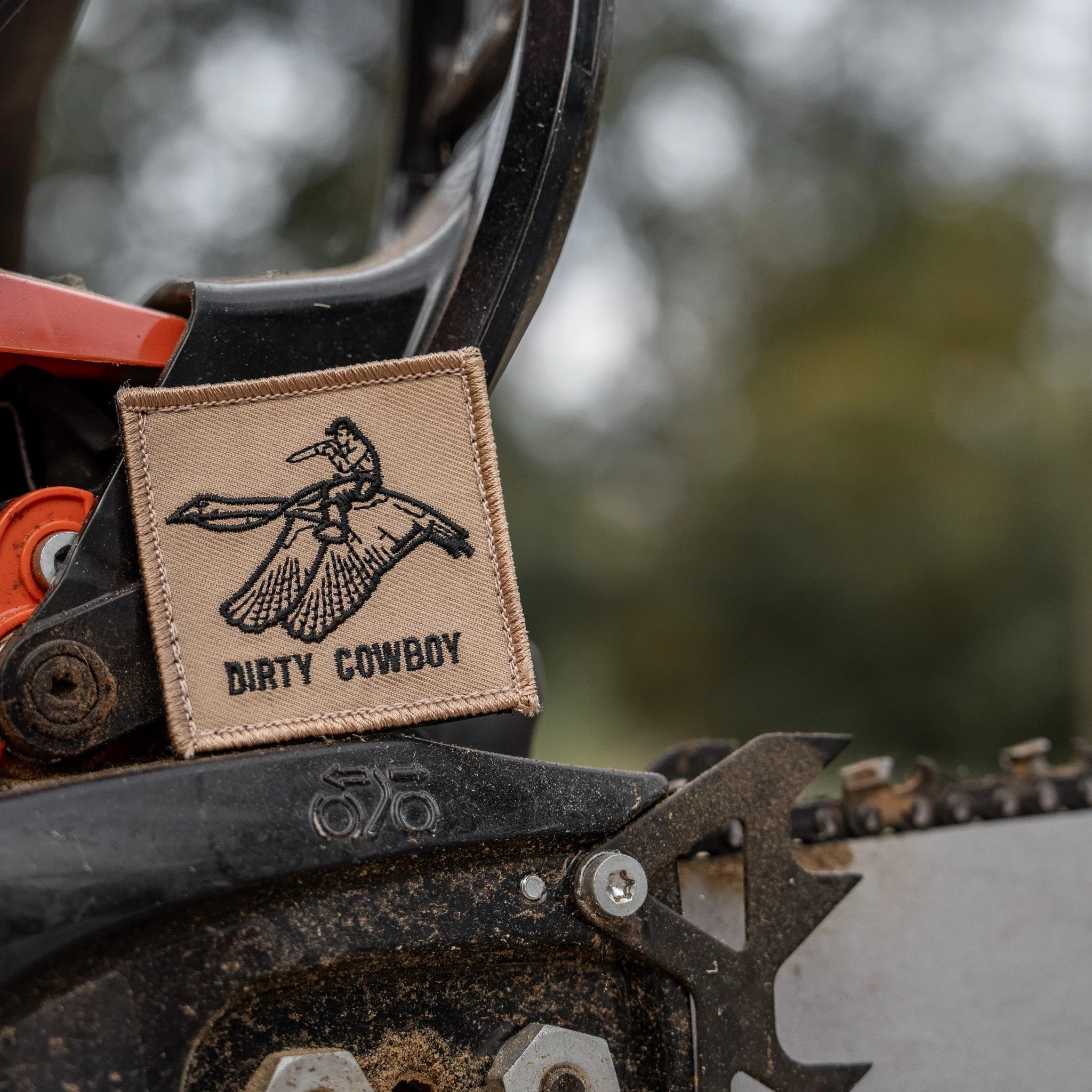 Dirty Cowboy Original Velcro Patch - Image 3