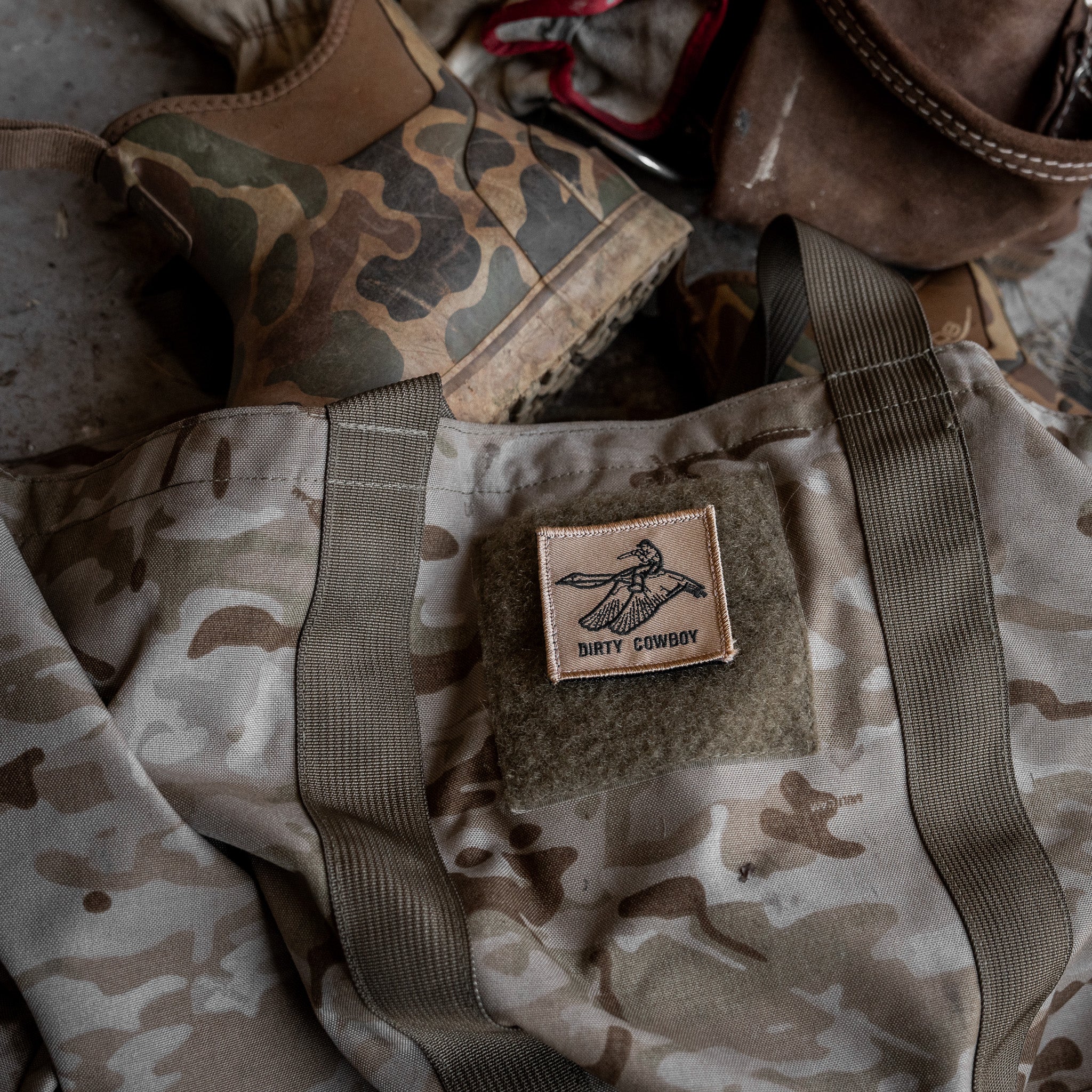 Dirty Cowboy Original Velcro Patch - Image 4