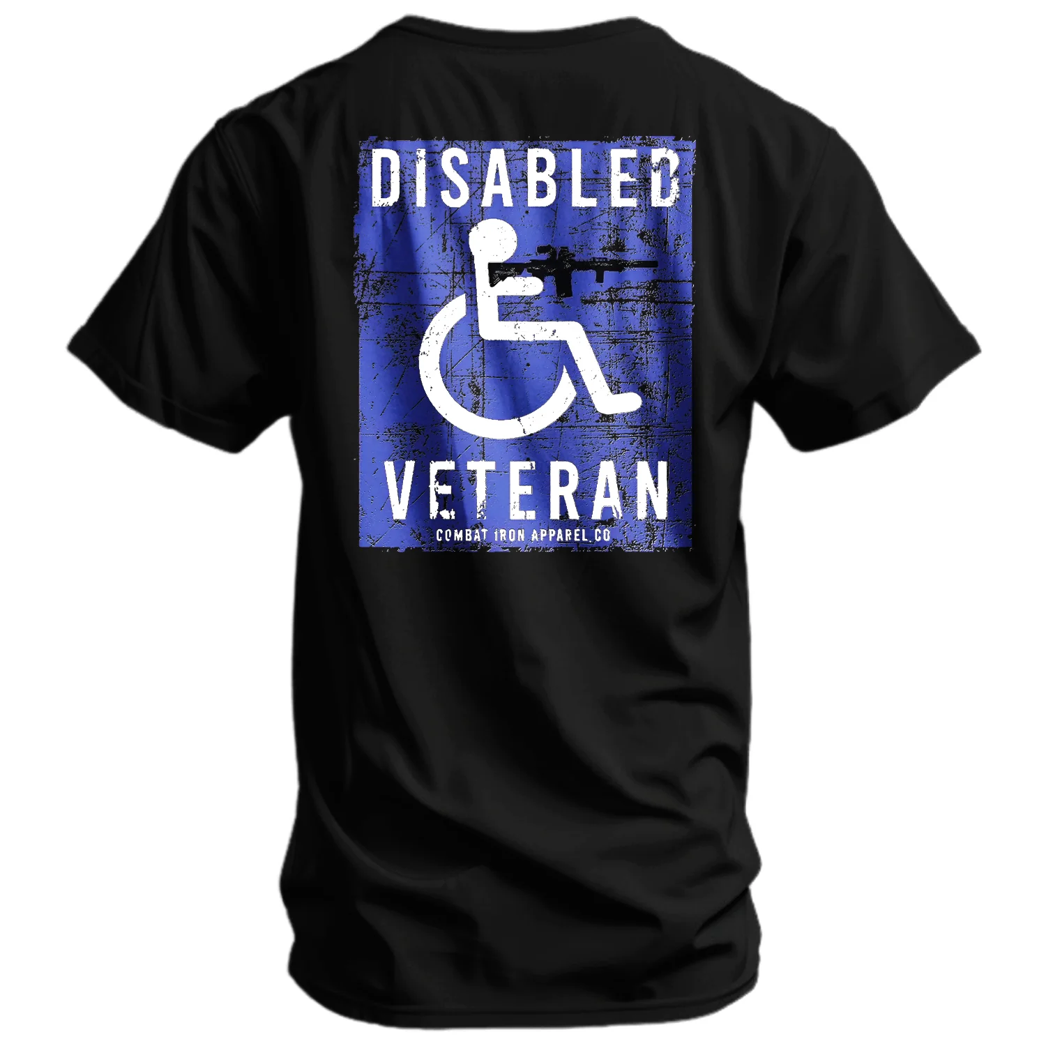 Disabled Veteran Handicap Men's T-Shirt - Image 2