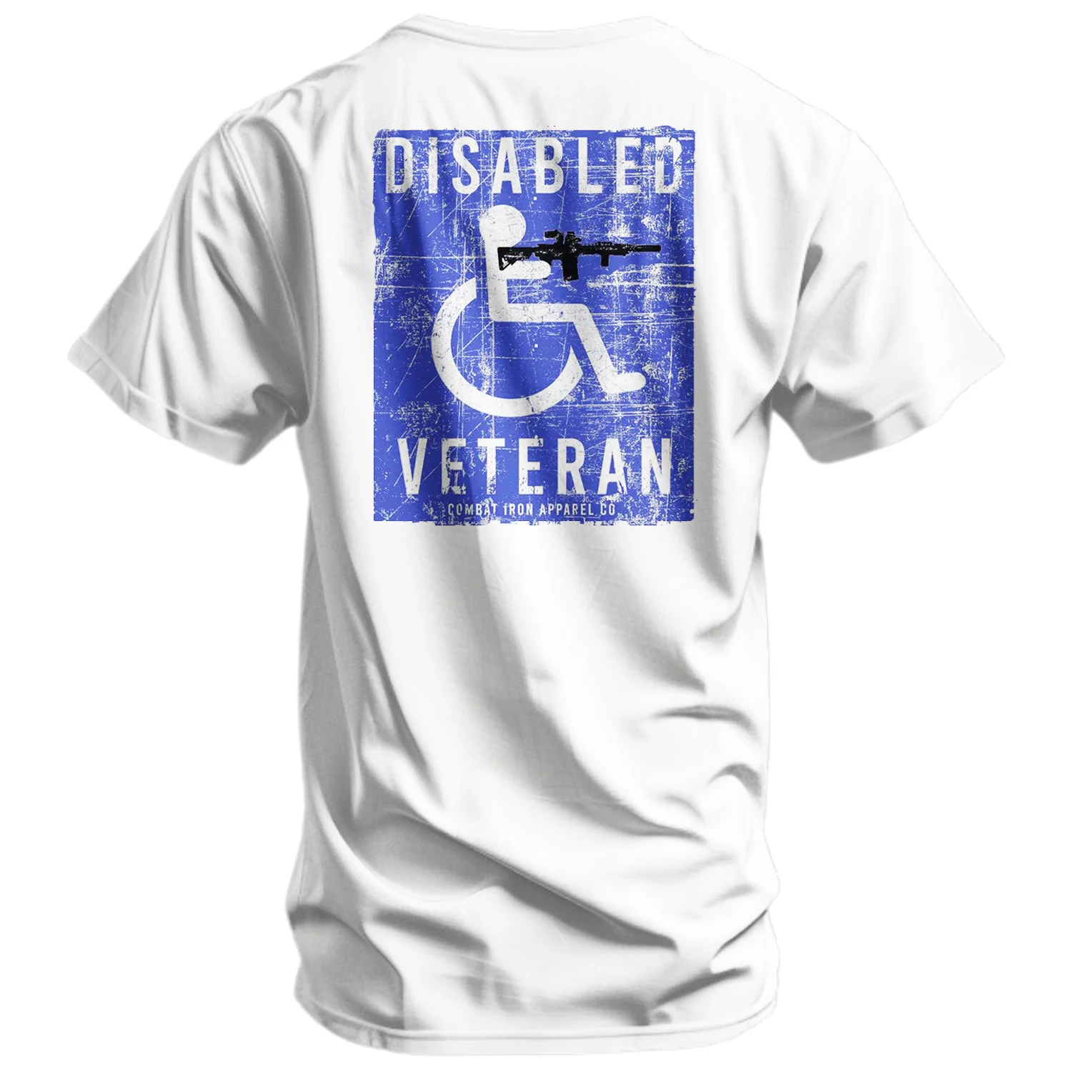Disabled Veteran Handicap Men's T-Shirt - Image 4