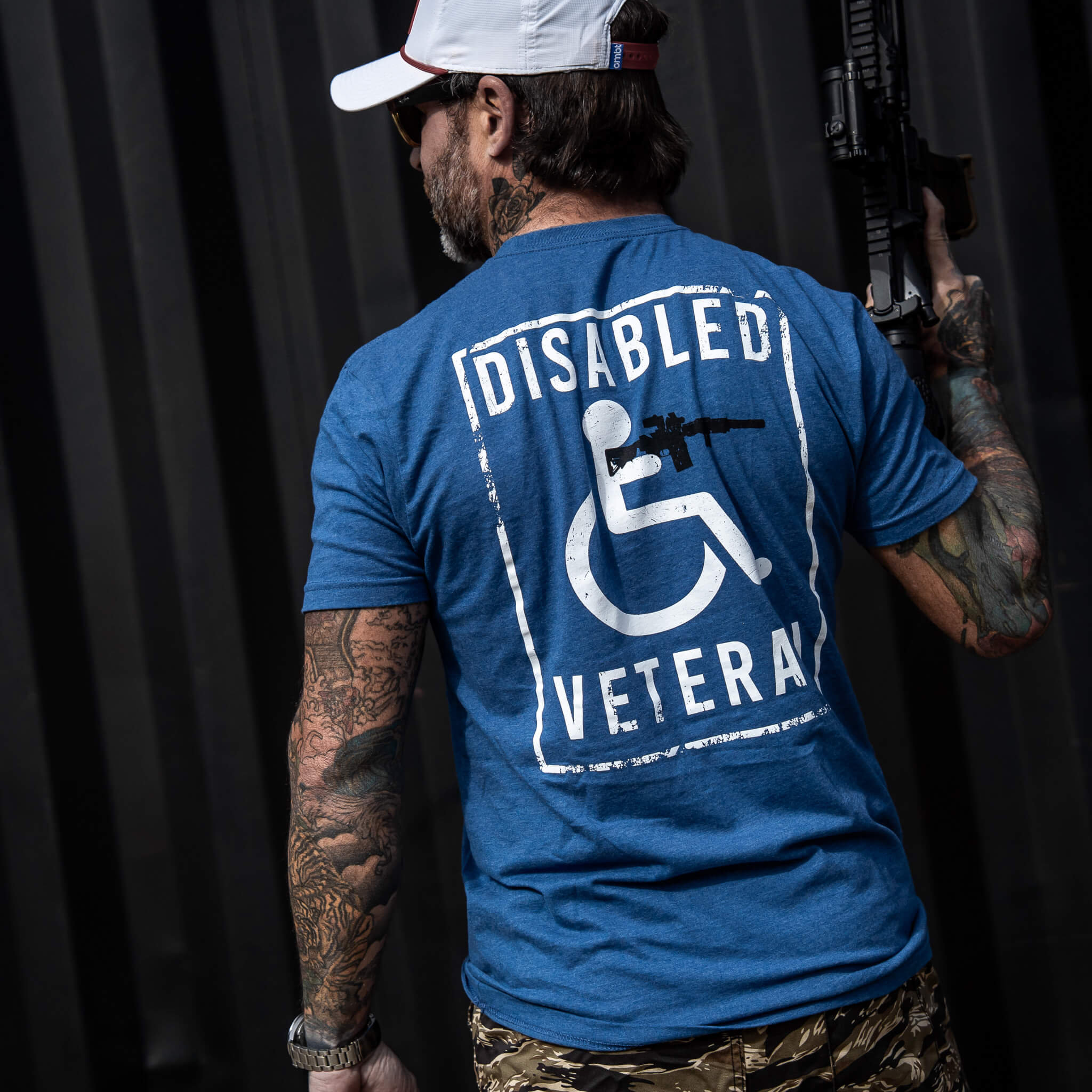 Disabled Veteran Handicap Men's T-Shirt - Image 7