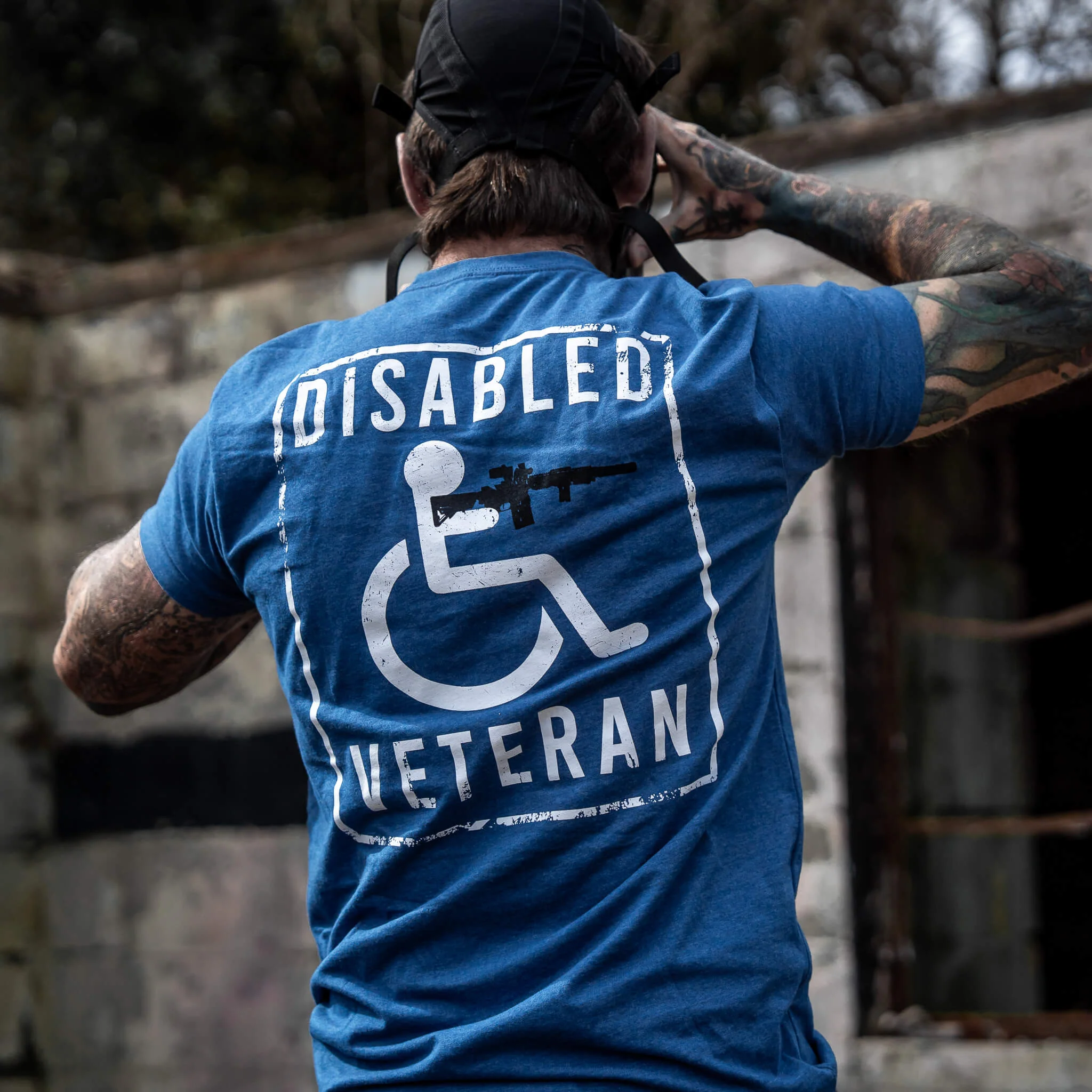 Disabled Veteran Handicap Men's T-Shirt - Image 8