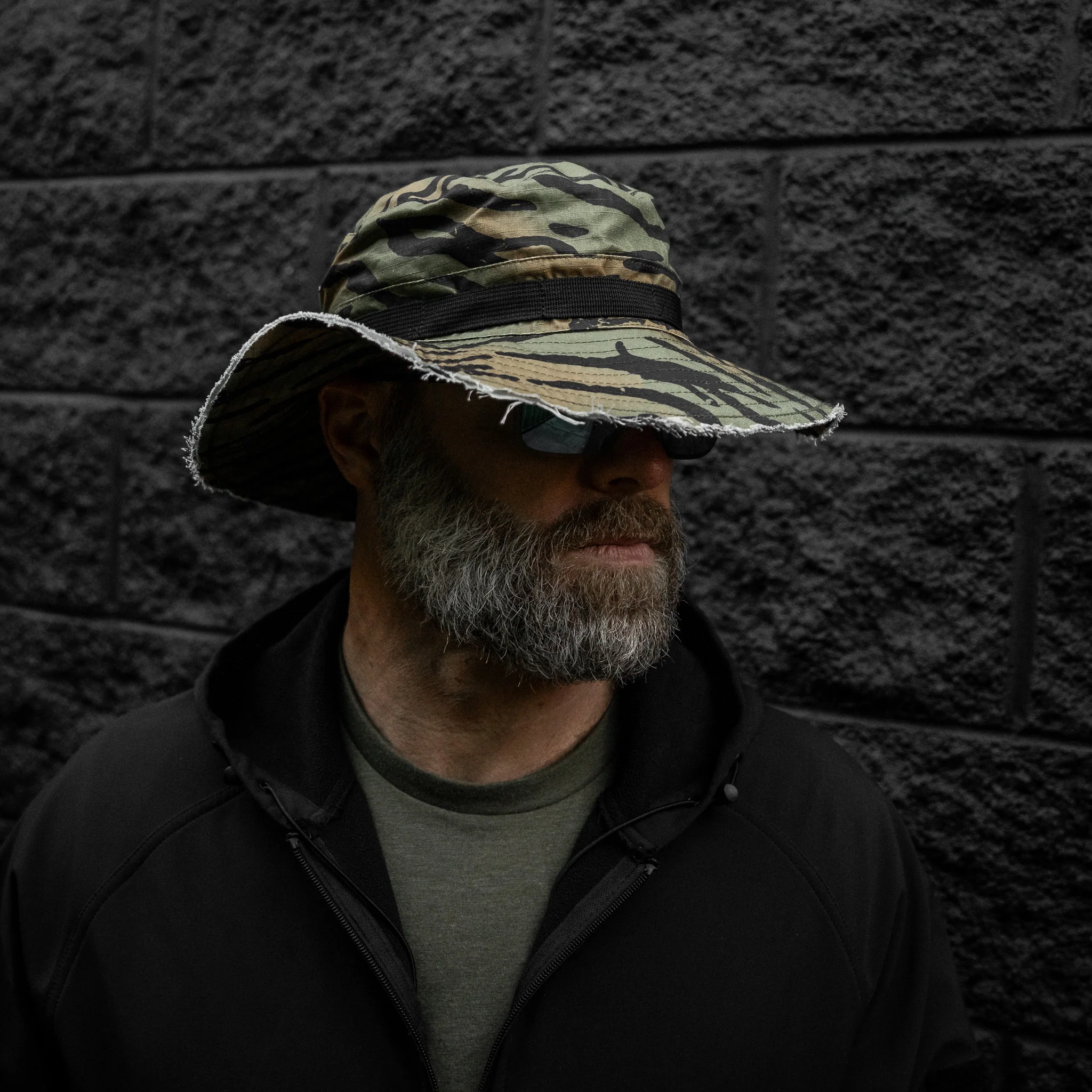 Distressed Ripstop Mid-Profile Tactical Boonie Hat - Image 44