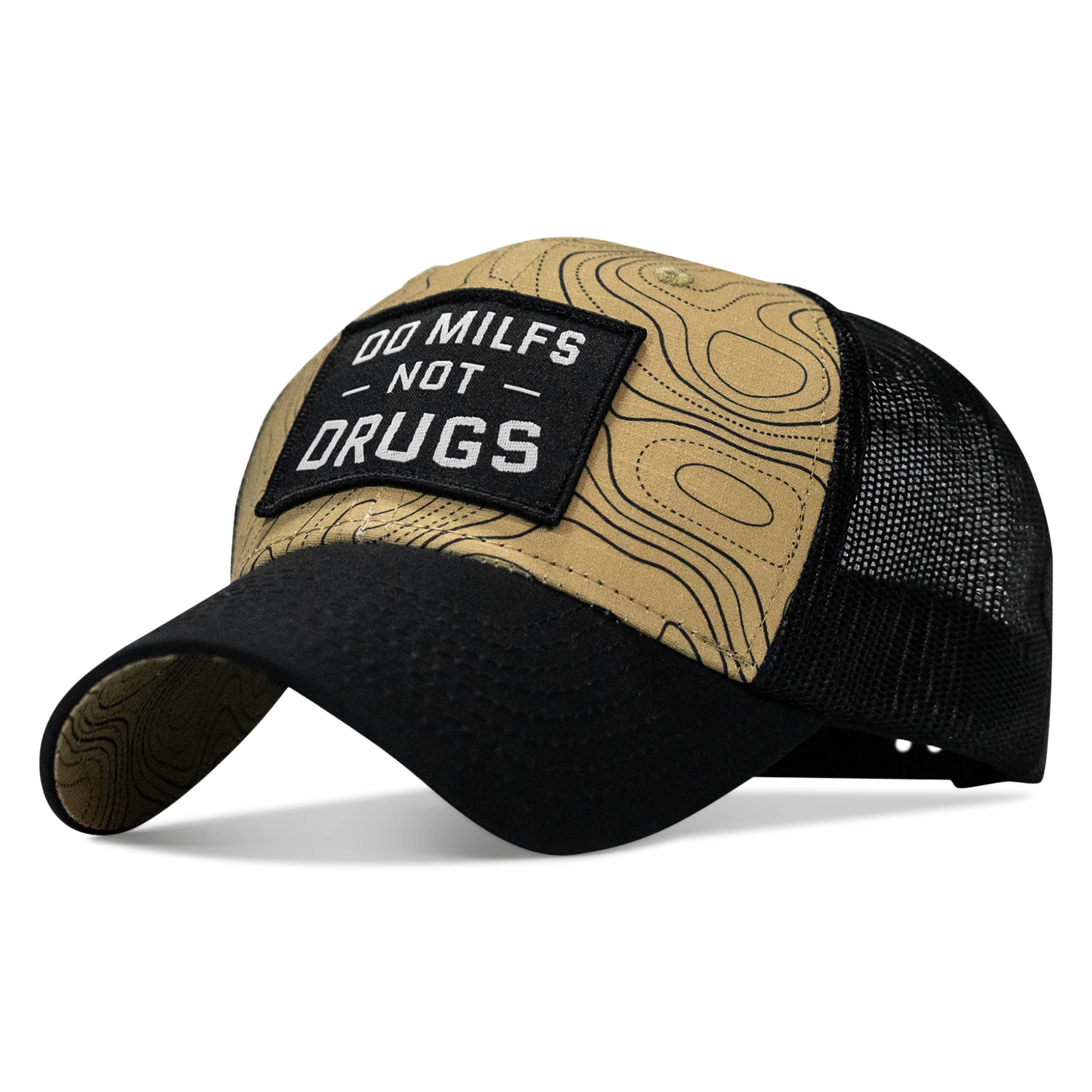 Do MILFS. Not Drugs Patch Original Ripstop Snapback Hat - Image 10