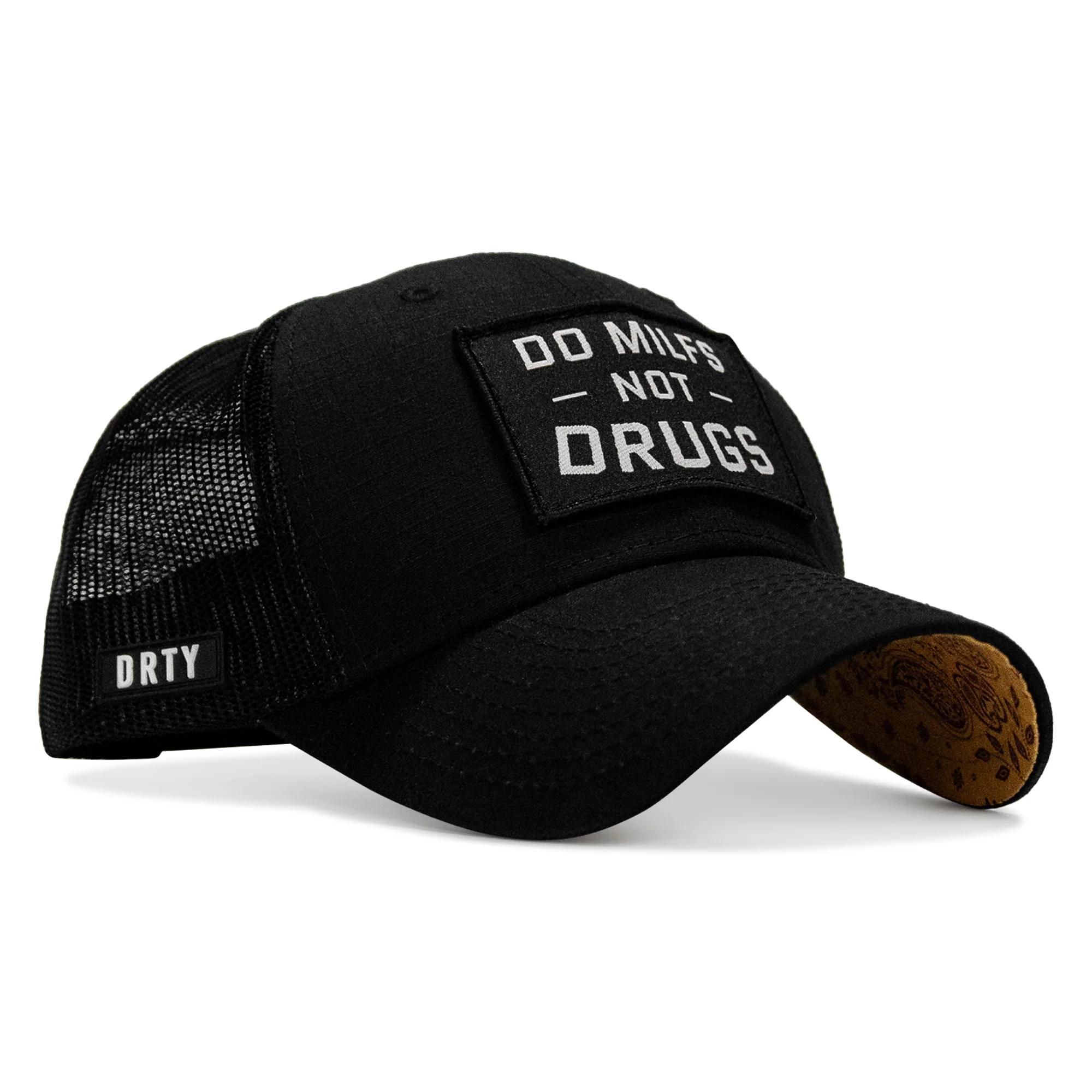 Do MILFS. Not Drugs Patch Original Ripstop Snapback Hat - Image 18