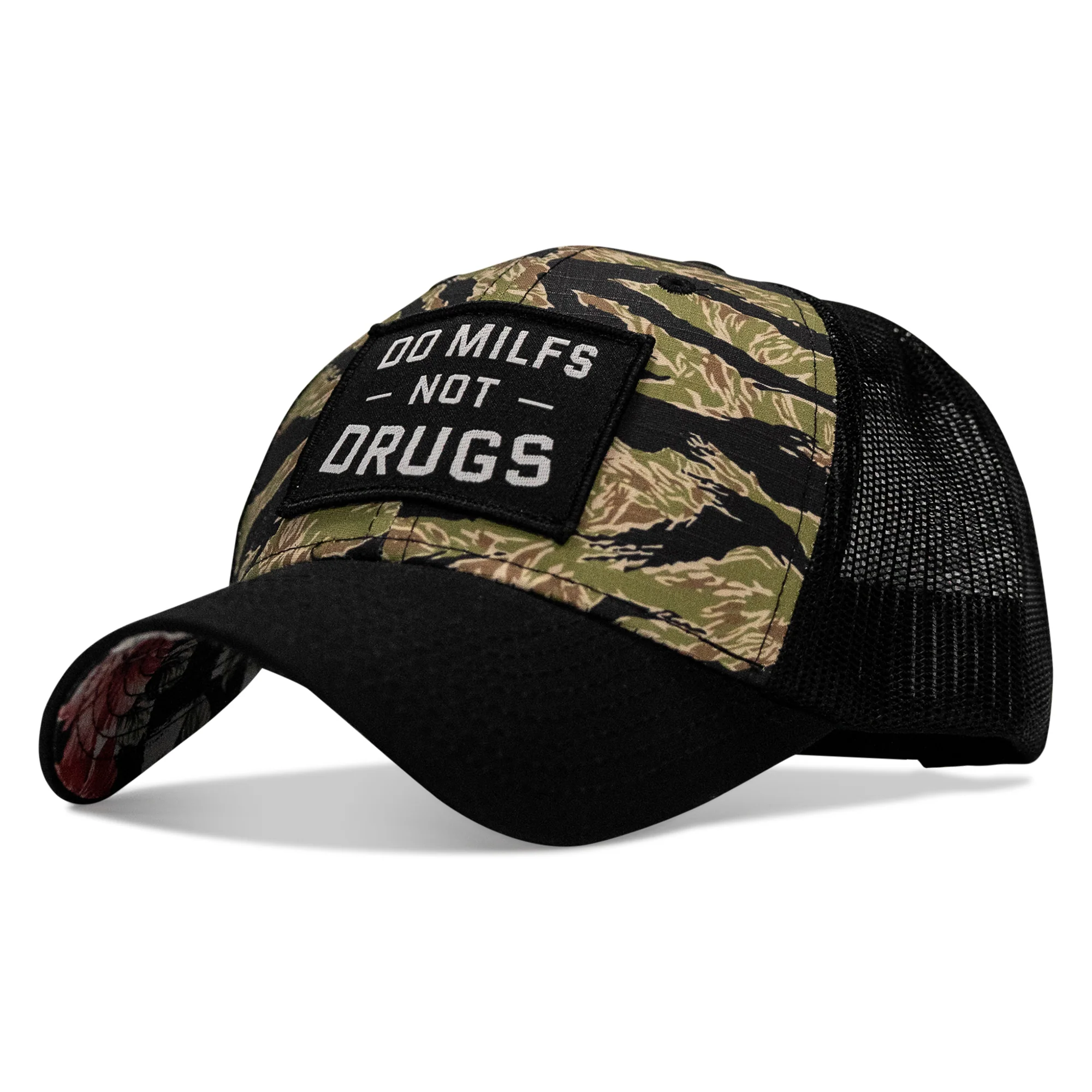 Do MILFS. Not Drugs Patch Original Ripstop Snapback Hat - Image 3
