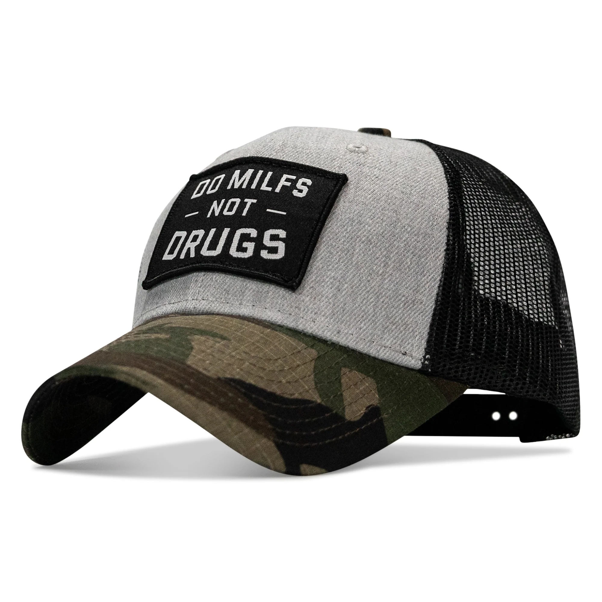 Do MILFS. Not Drugs Patch Original Ripstop Snapback Hat - Image 37