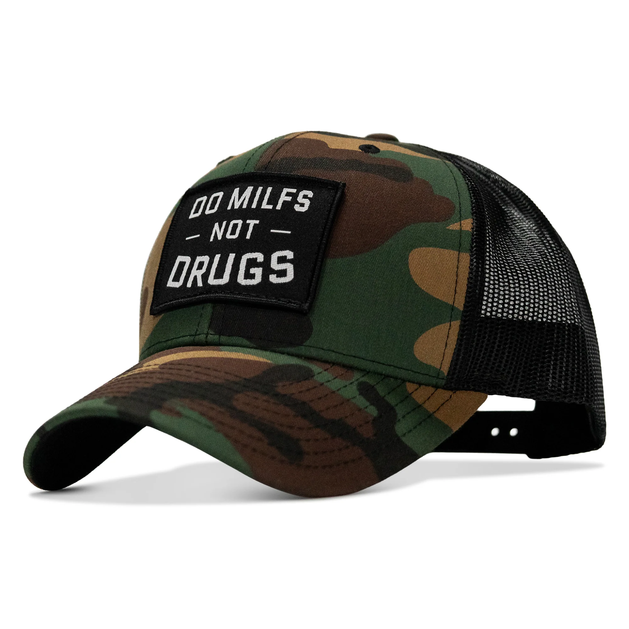 Do Milfs. Not Drugs. Patch Snapback HAT - Image 11