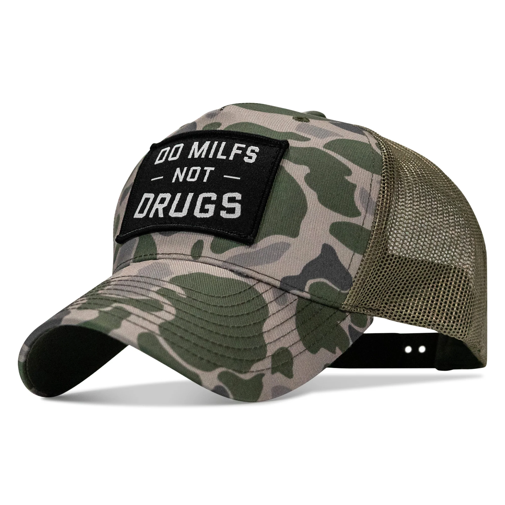 Do Milfs. Not Drugs. Patch Snapback HAT - Image 26