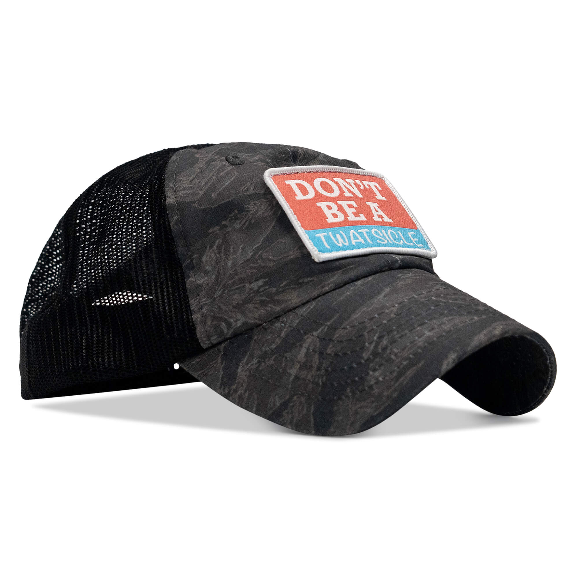Don't Be A Twatsicle Patch Ripstop Mesh Snapback Hat - Image 14