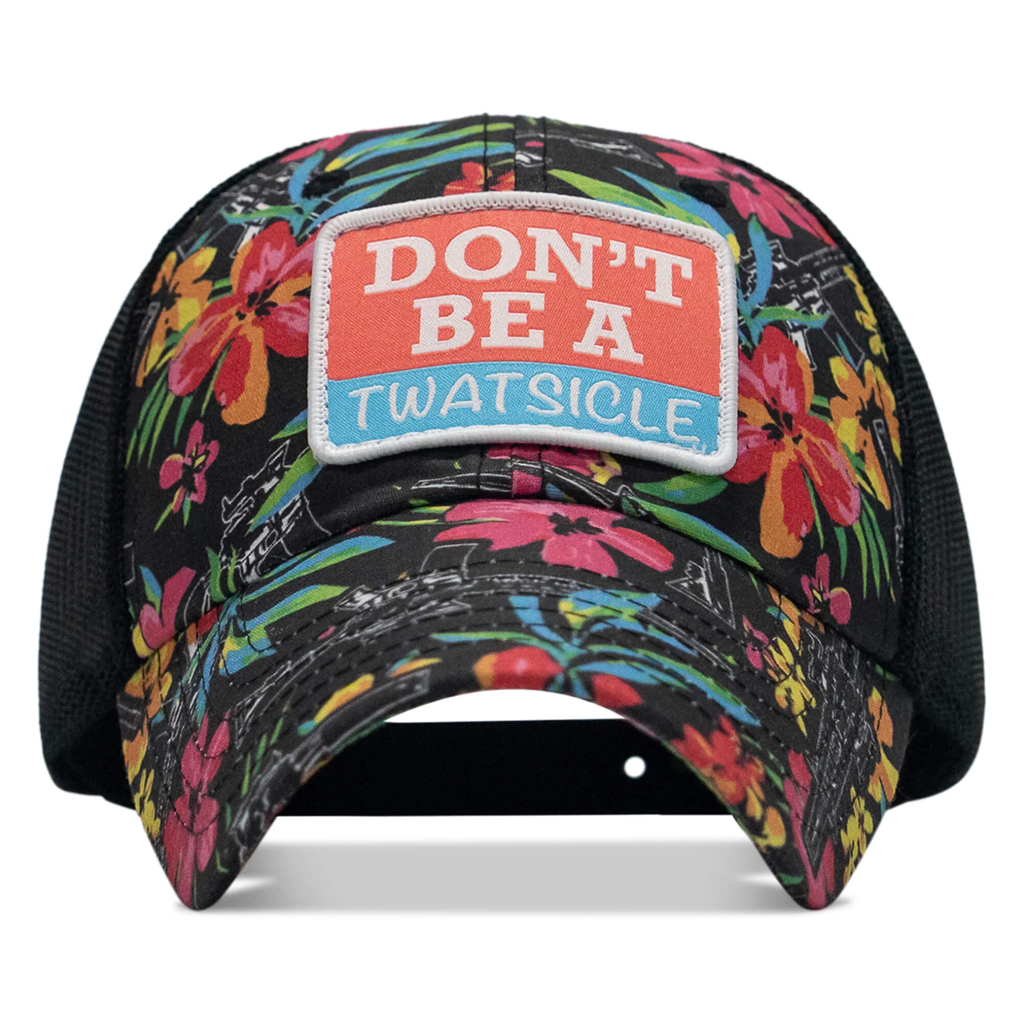 Don't Be A Twatsicle Patch Ripstop Mesh Snapback Hat - Image 20