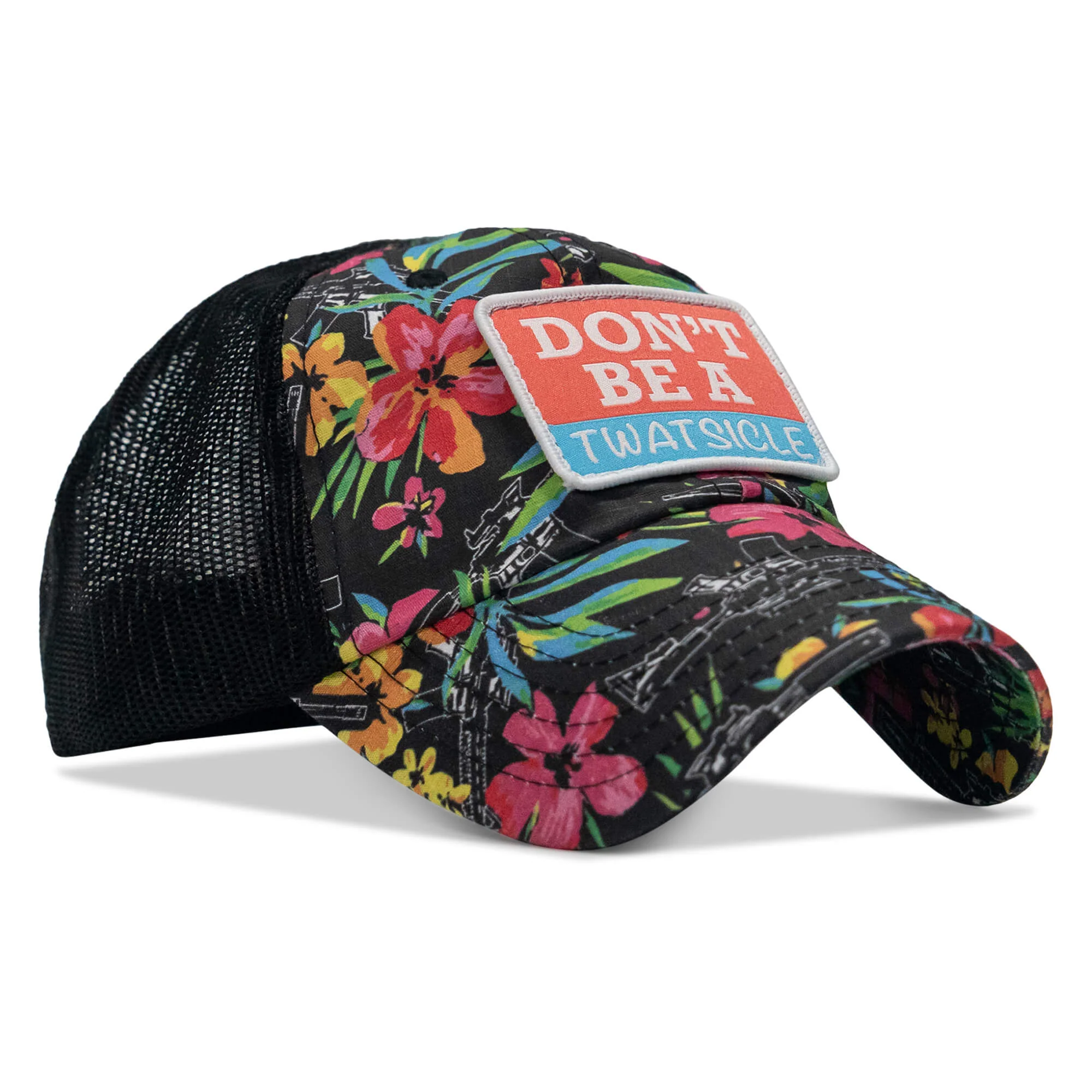 Don't Be A Twatsicle Patch Ripstop Mesh Snapback Hat - Image 21