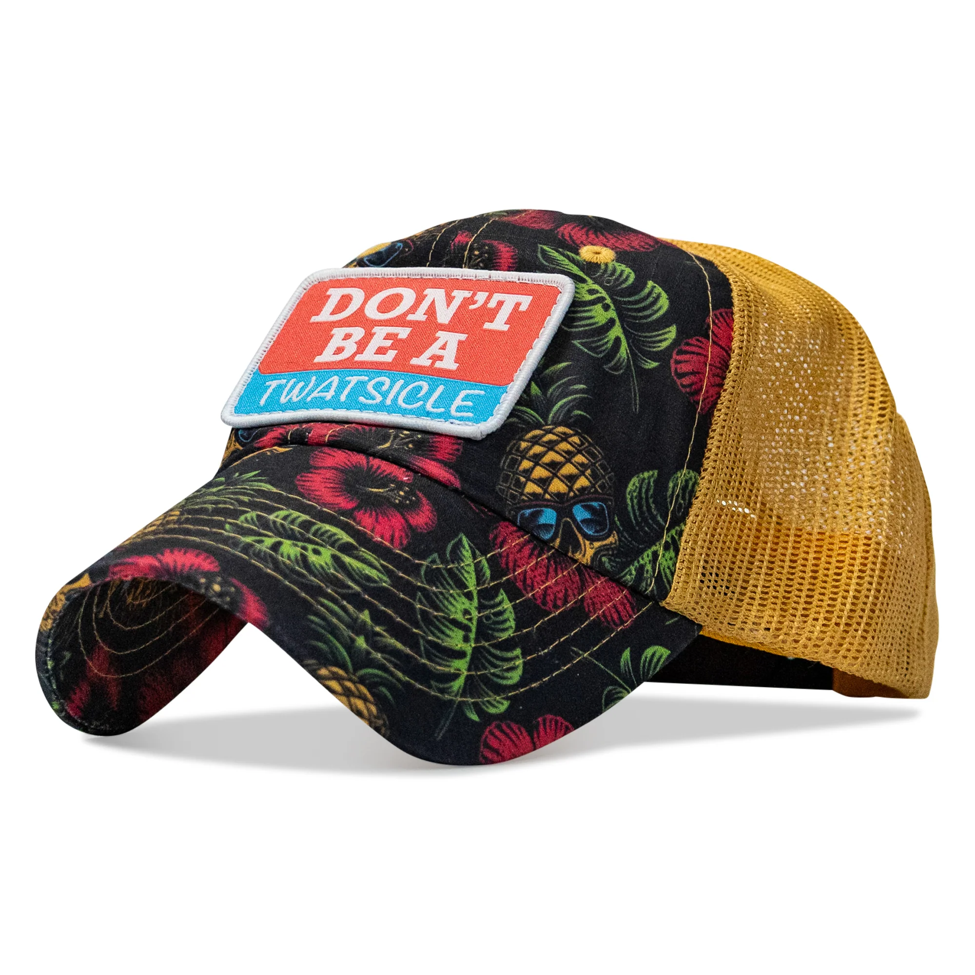 Don't Be A Twatsicle Patch Ripstop Mesh Snapback Hat - Image 29
