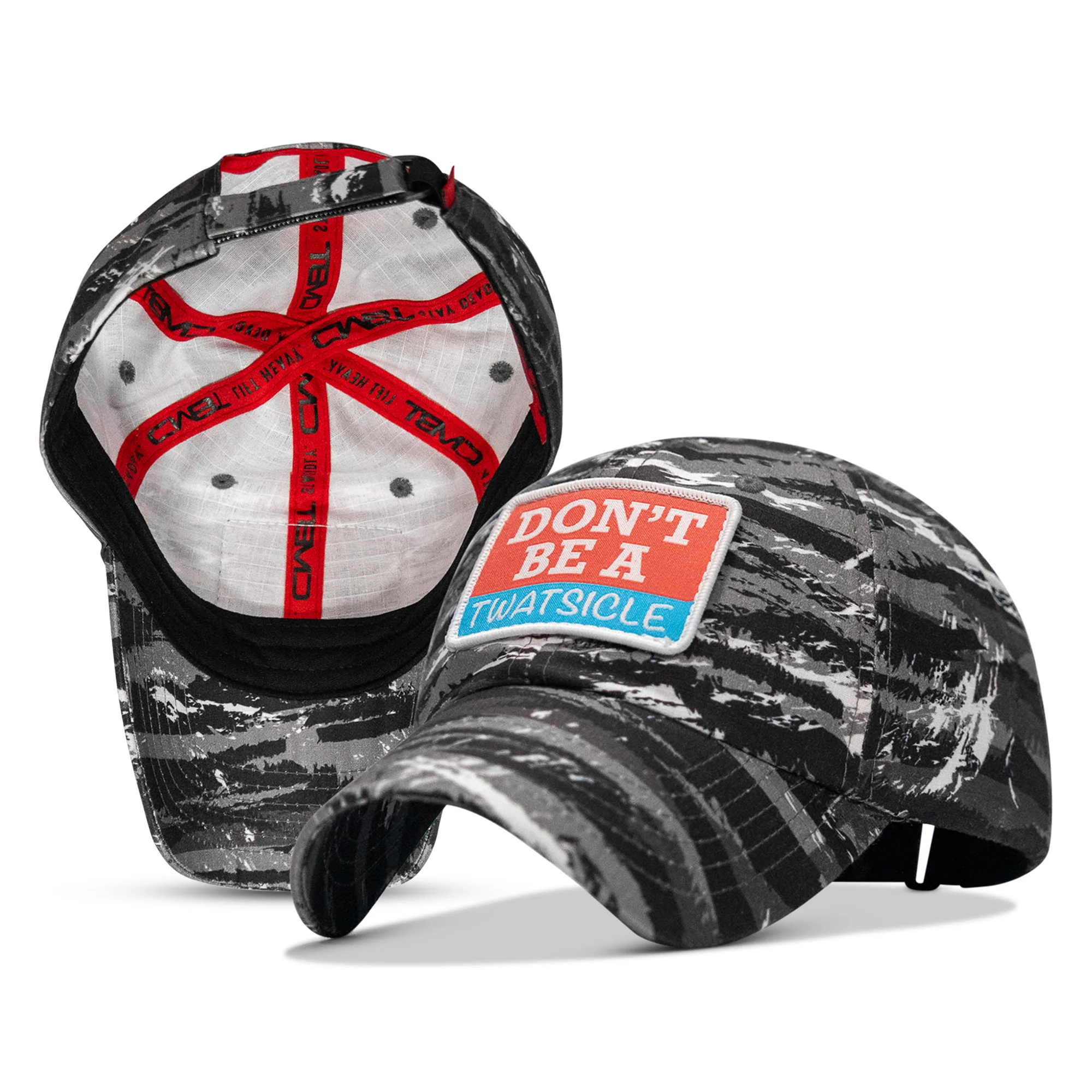Don't Be A Twatsicle Patch Ripstop Mesh Snapback Hat - Image 55