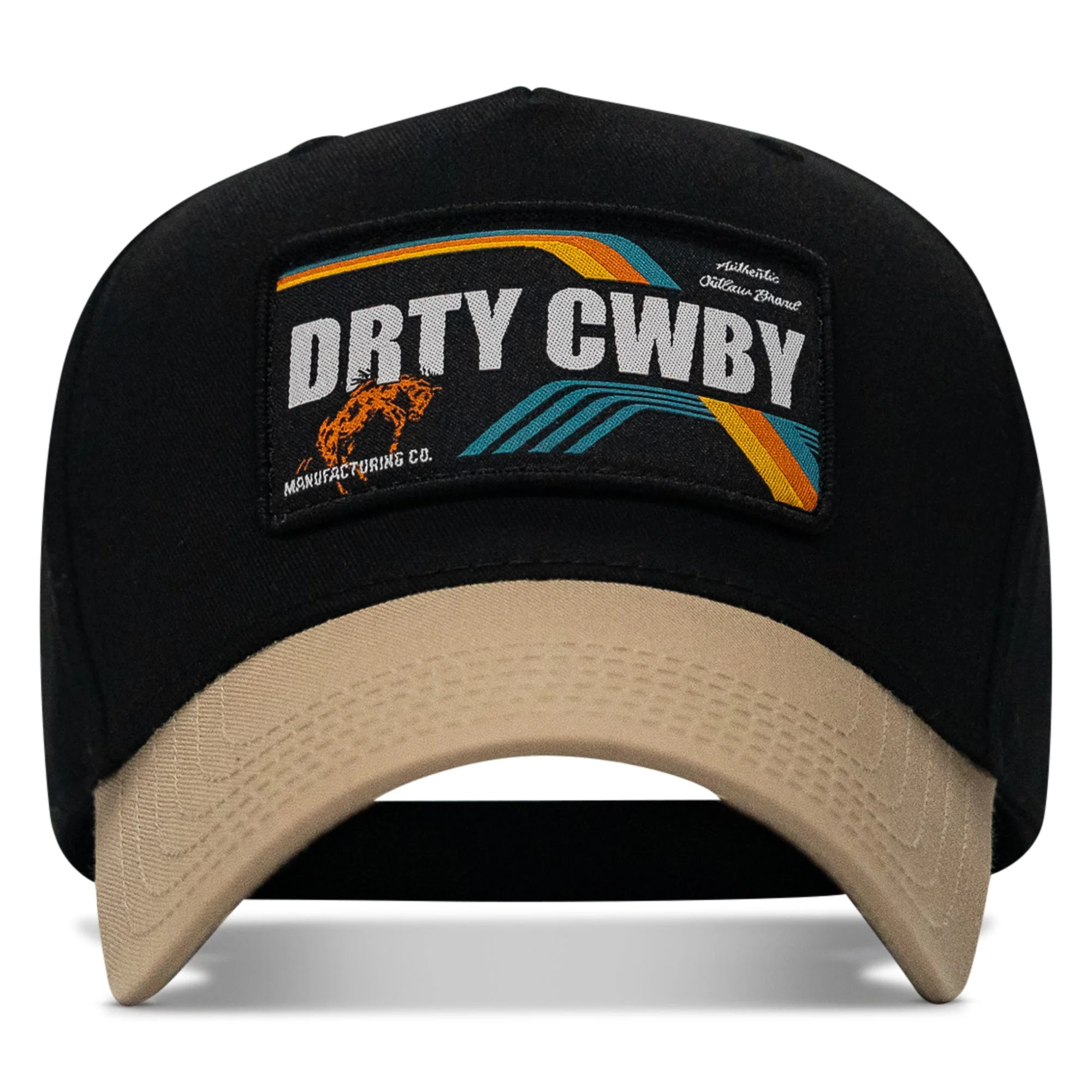 Drty Cwby Bronco Patch 5 Panel Workhorse Snapback
