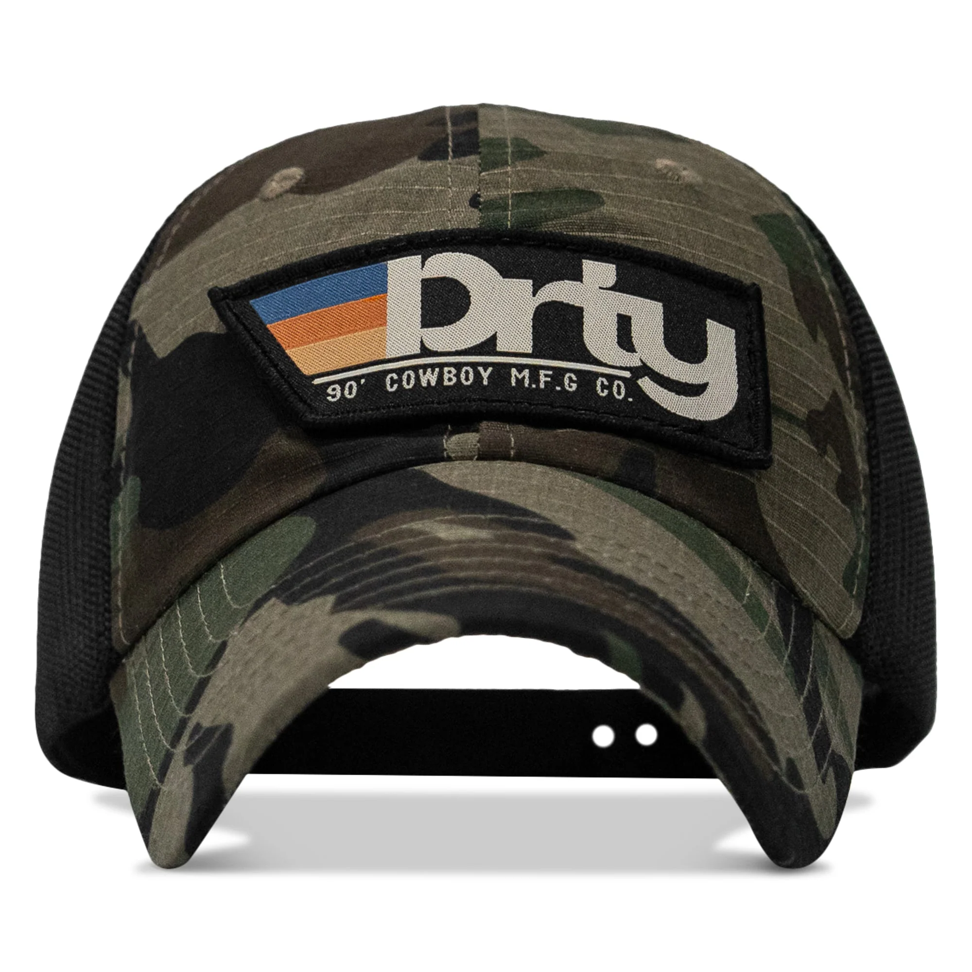 Drty Original Patch Tactical Ripstop Mesh Snapback Hat - Image 11