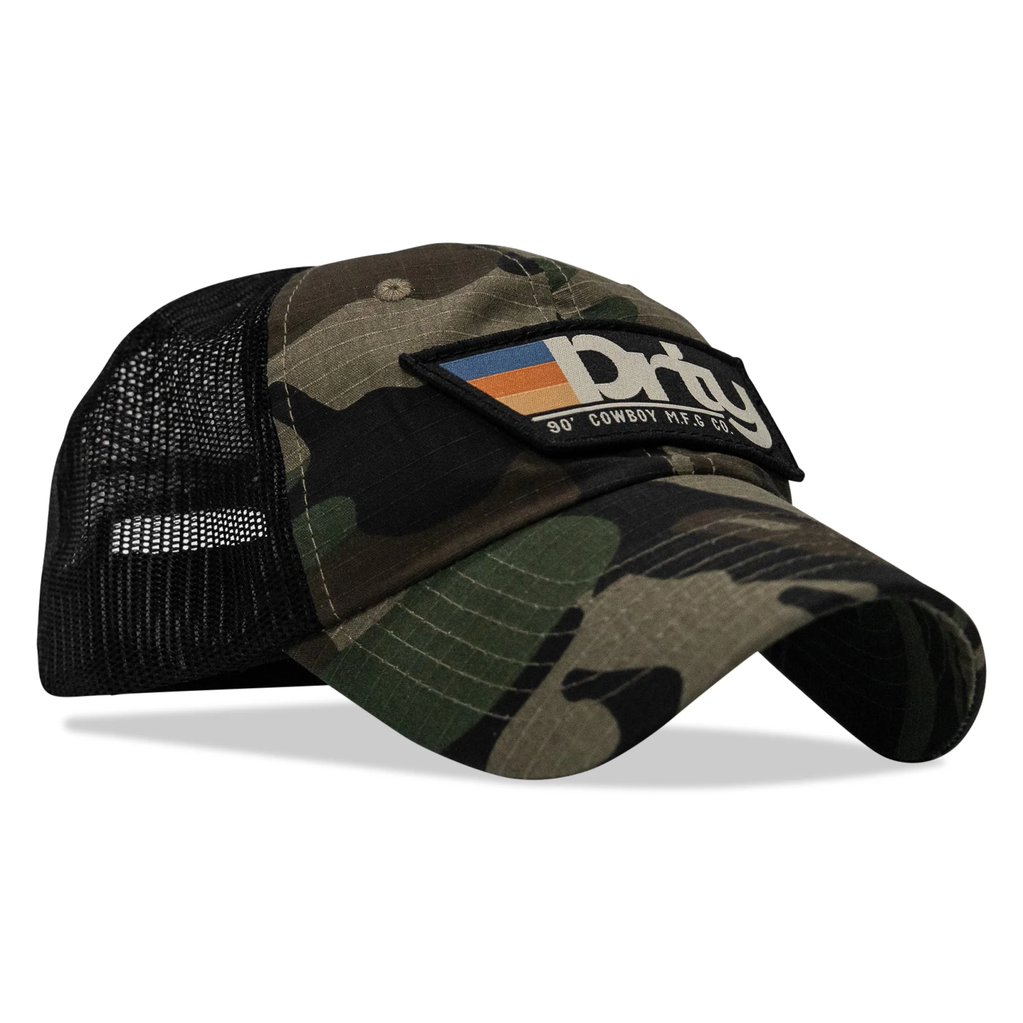Drty Original Patch Tactical Ripstop Mesh Snapback Hat - Image 14